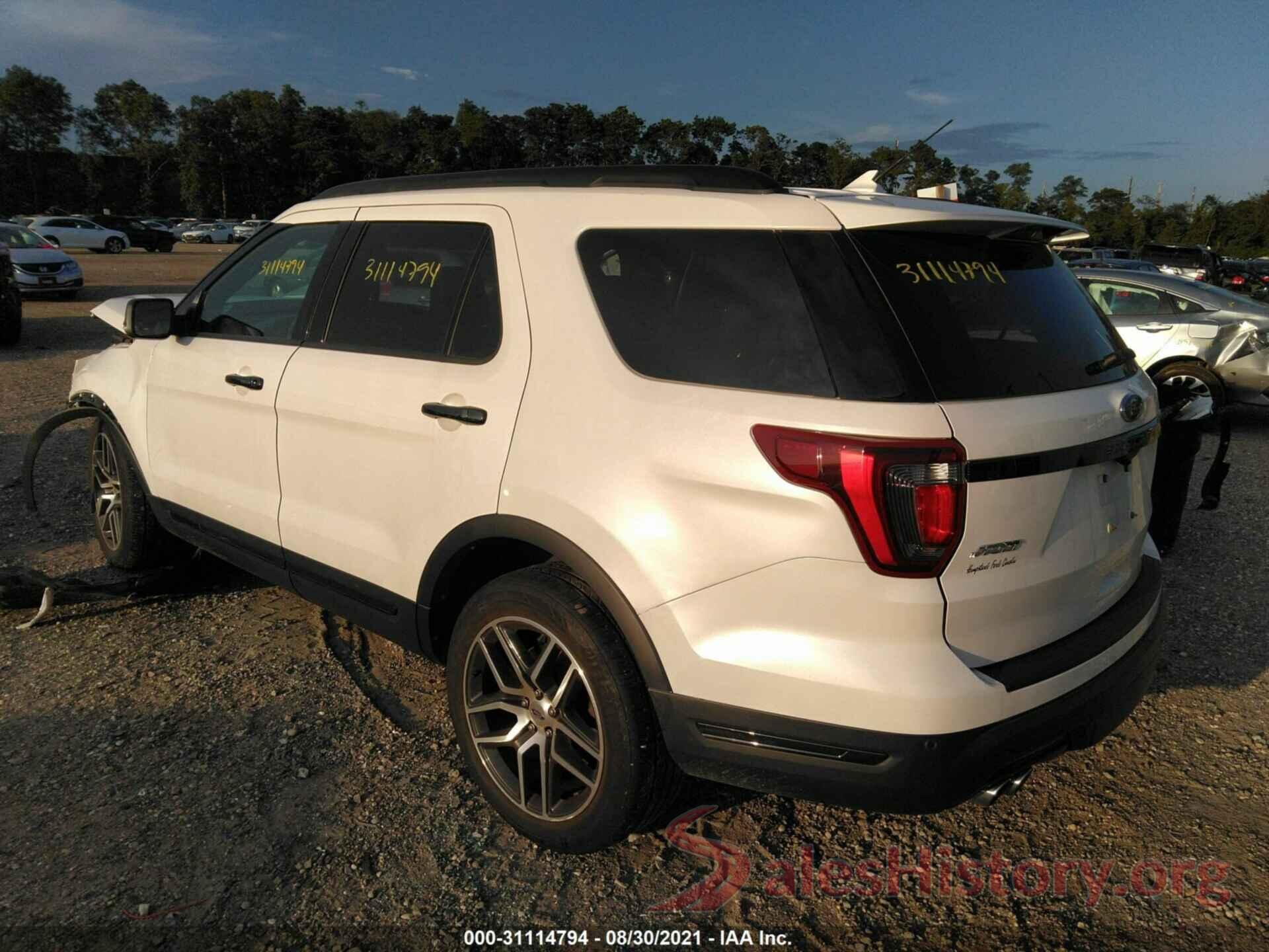 1FM5K8GT9KGA57141 2019 FORD EXPLORER