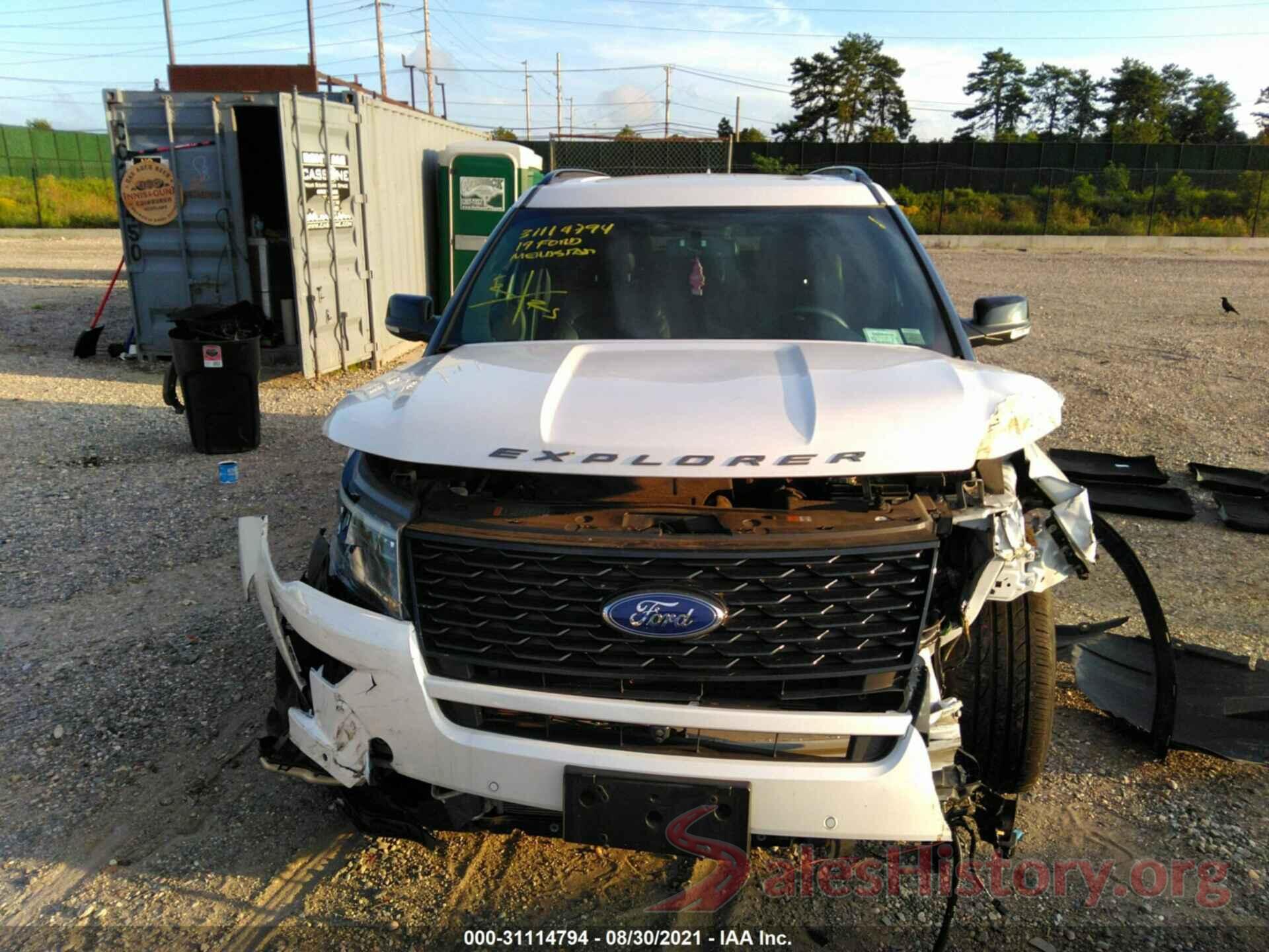 1FM5K8GT9KGA57141 2019 FORD EXPLORER