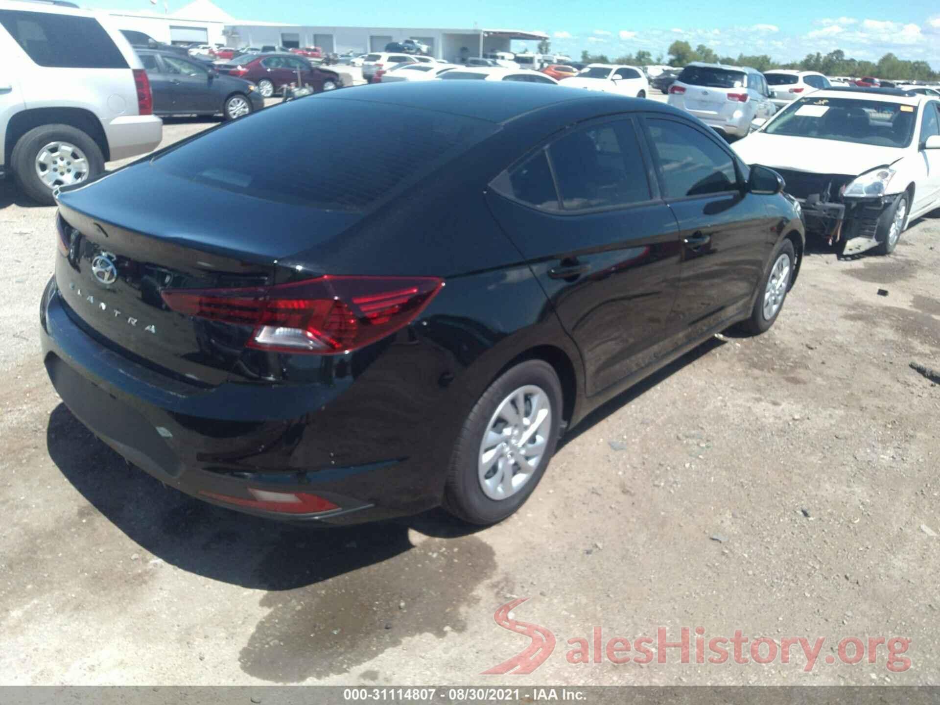 5NPD74LFXLH610970 2020 HYUNDAI ELANTRA