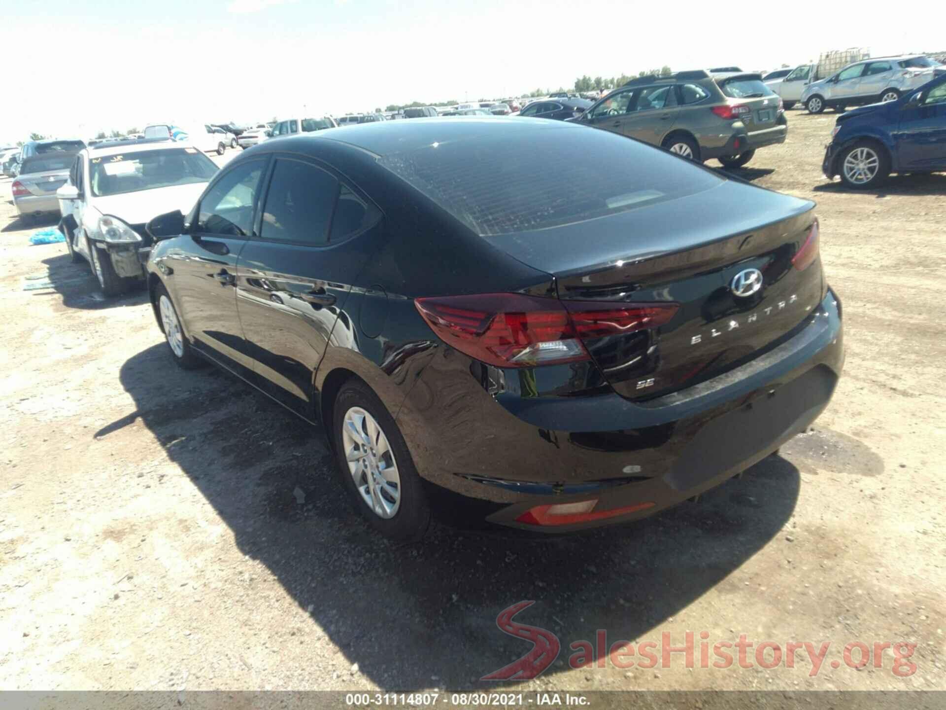 5NPD74LFXLH610970 2020 HYUNDAI ELANTRA