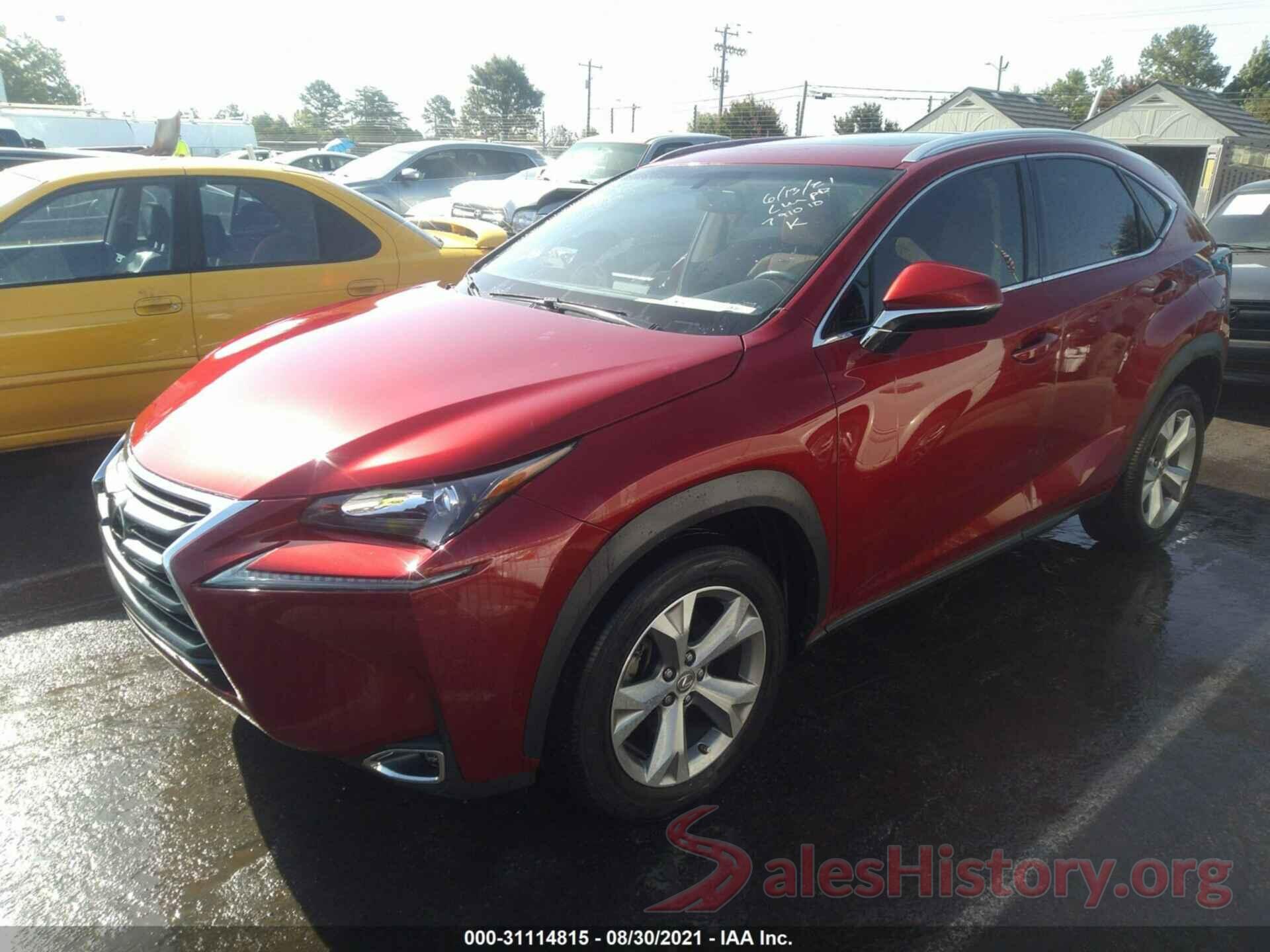 JTJYARBZ0H2052984 2017 LEXUS NX