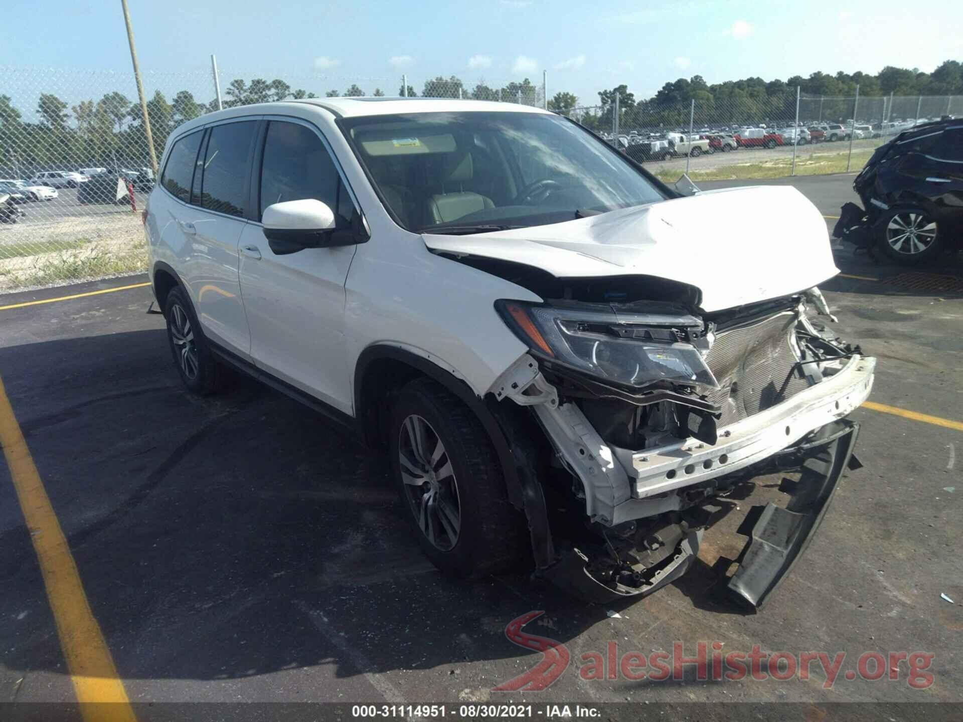 5FNYF6H74GB030457 2016 HONDA PILOT