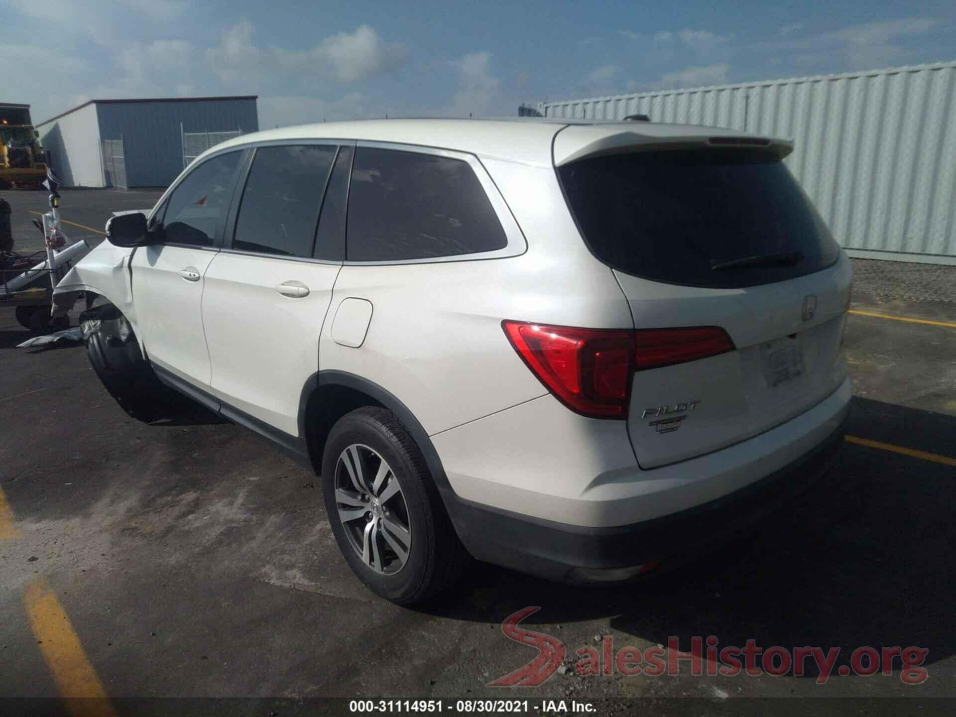 5FNYF6H74GB030457 2016 HONDA PILOT