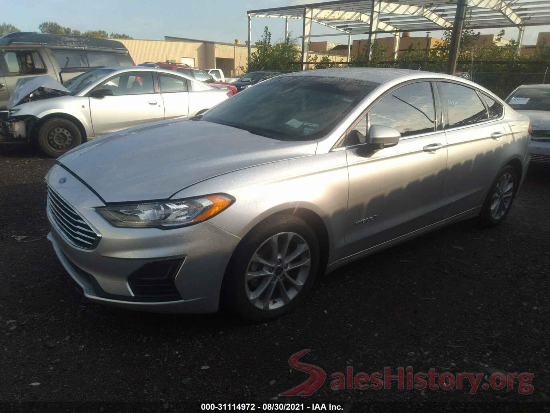 3FA6P0LU3KR124597 2019 FORD FUSION HYBRID