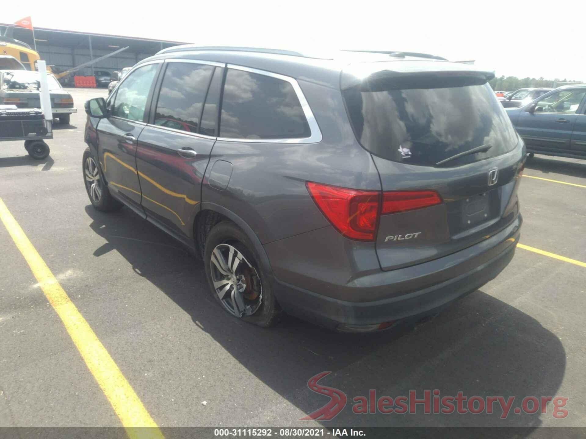 5FNYF5H53GB048439 2016 HONDA PILOT