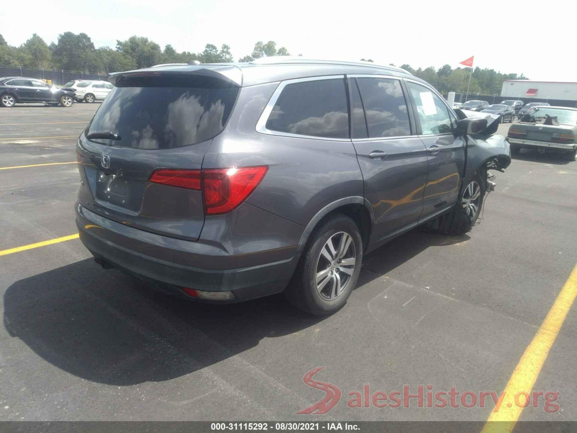 5FNYF5H53GB048439 2016 HONDA PILOT