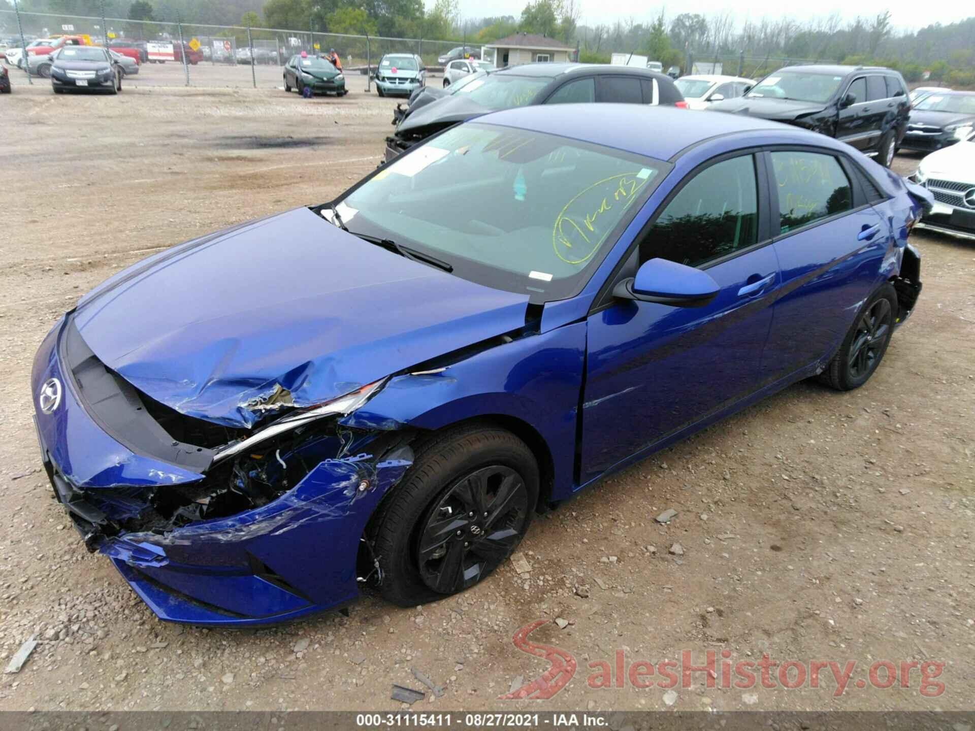 5NPLS4AG4MH026846 2021 HYUNDAI ELANTRA