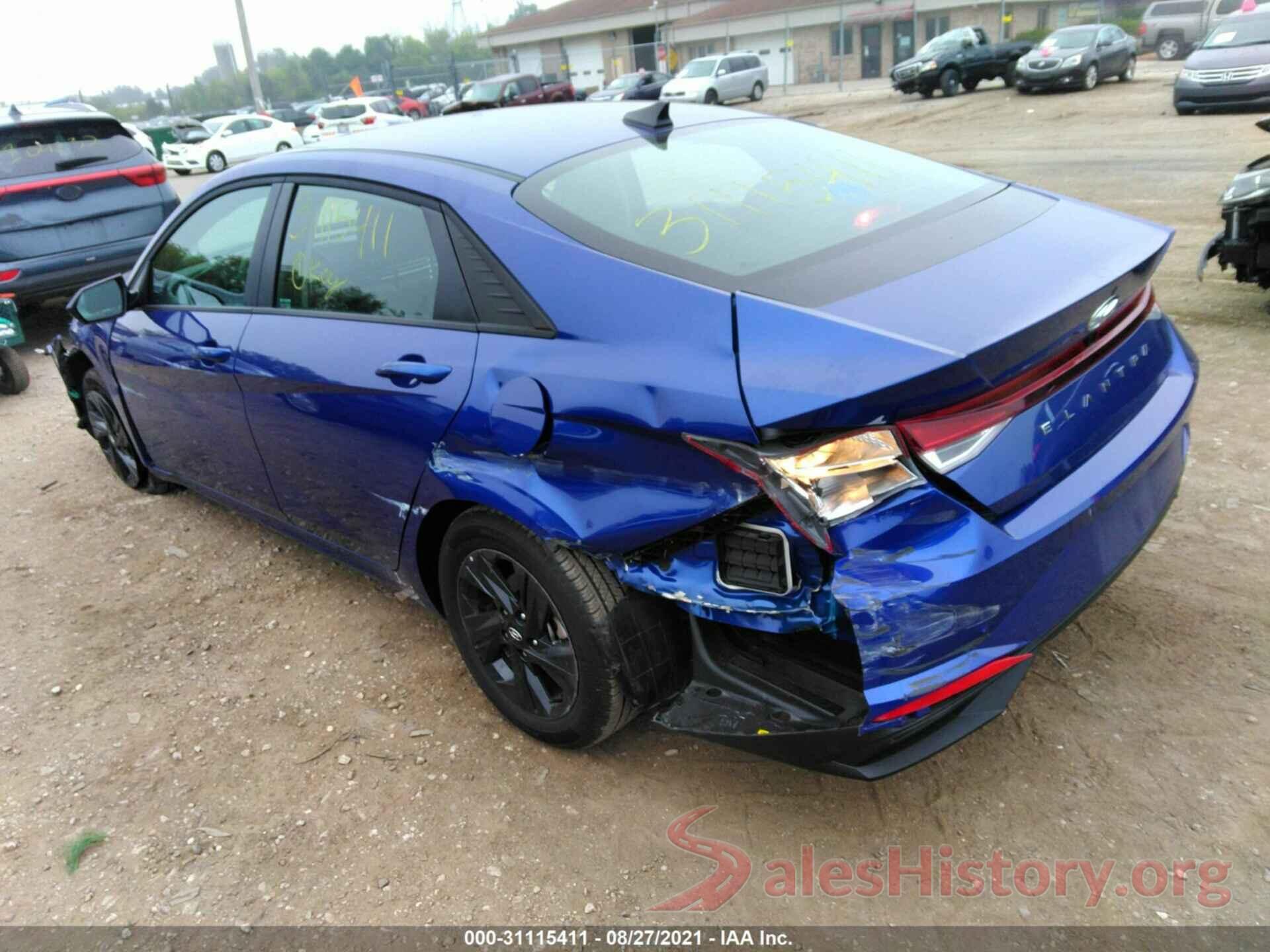 5NPLS4AG4MH026846 2021 HYUNDAI ELANTRA