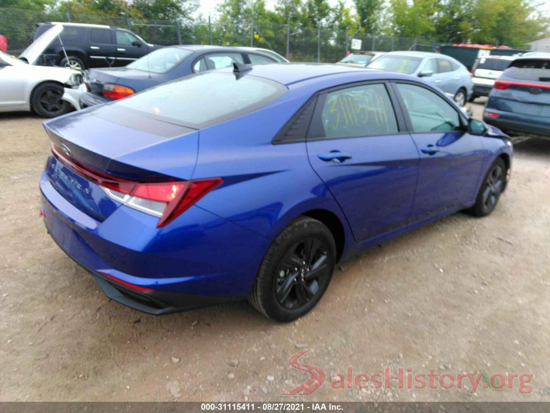 5NPLS4AG4MH026846 2021 HYUNDAI ELANTRA