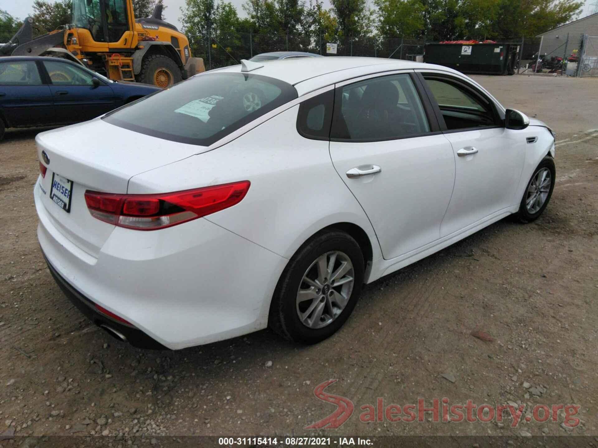 5XXGT4L34JG185933 2018 KIA OPTIMA