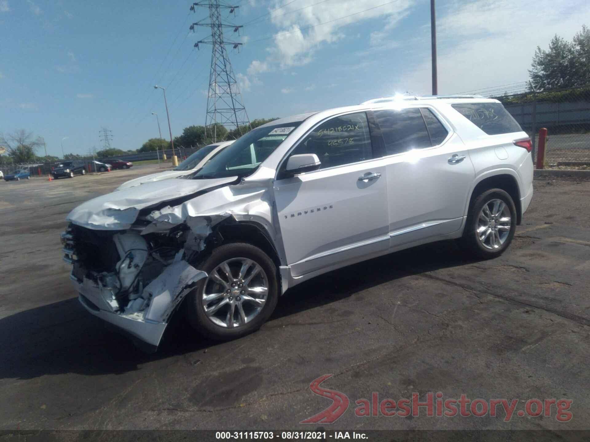 1GNEVJKW4KJ136585 2019 CHEVROLET TRAVERSE