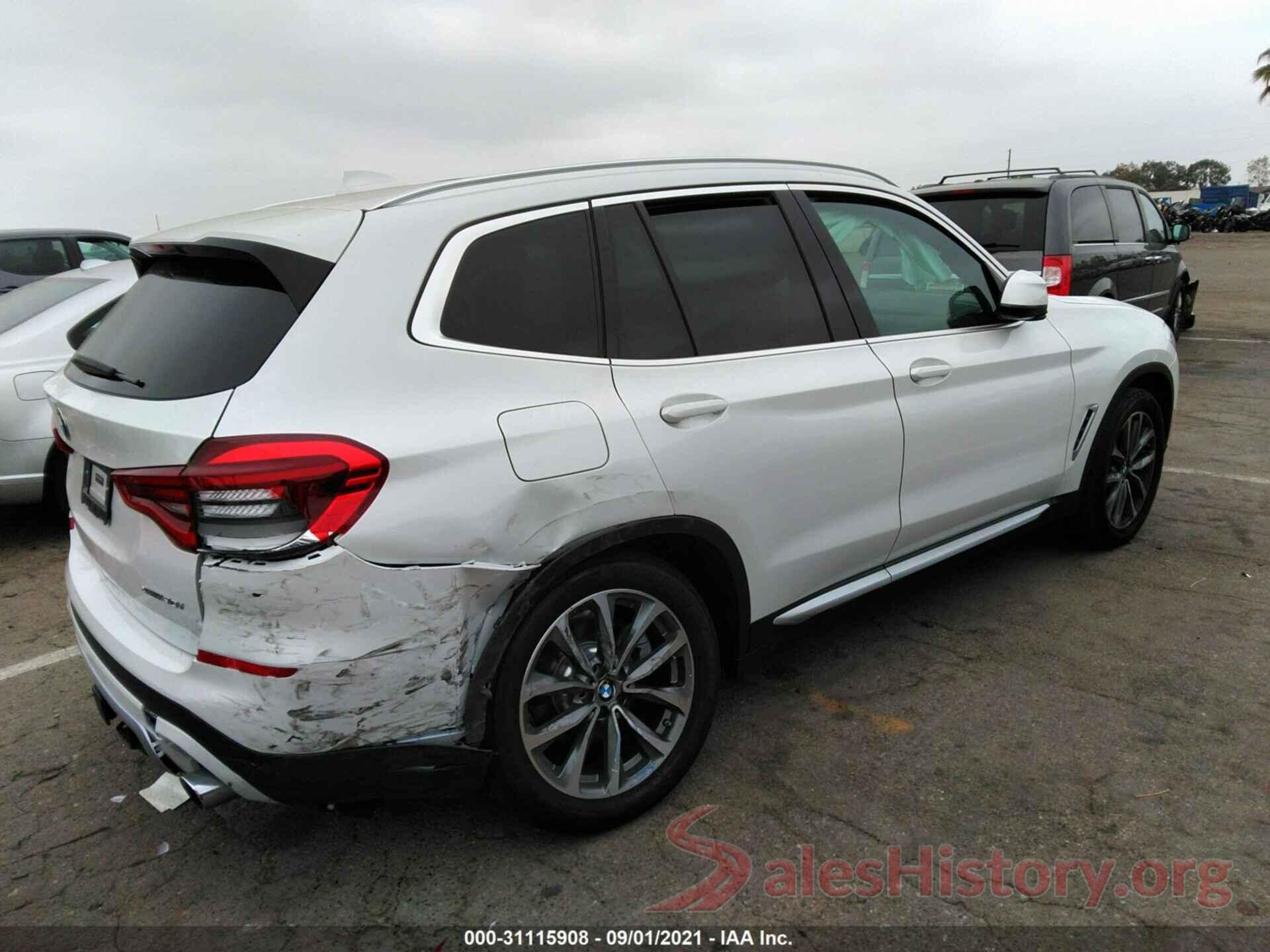 5UXTR9C53KLP94992 2019 BMW X3