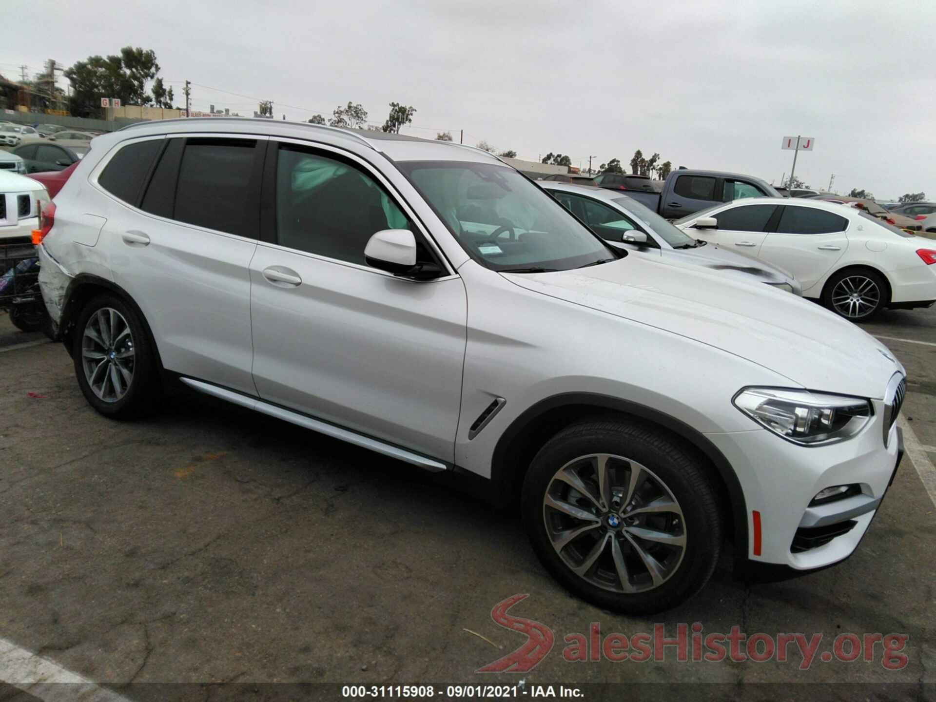 5UXTR9C53KLP94992 2019 BMW X3