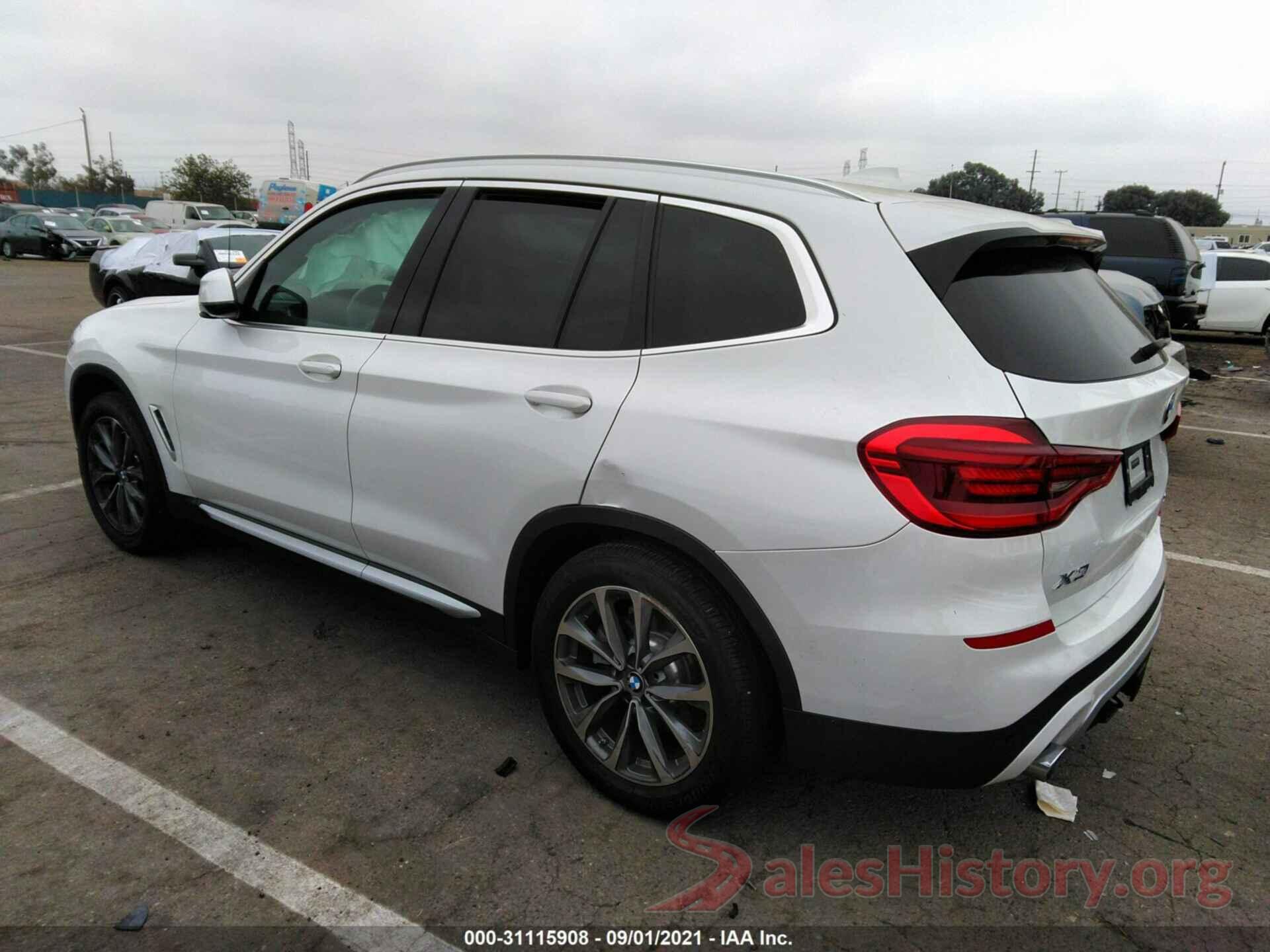 5UXTR9C53KLP94992 2019 BMW X3