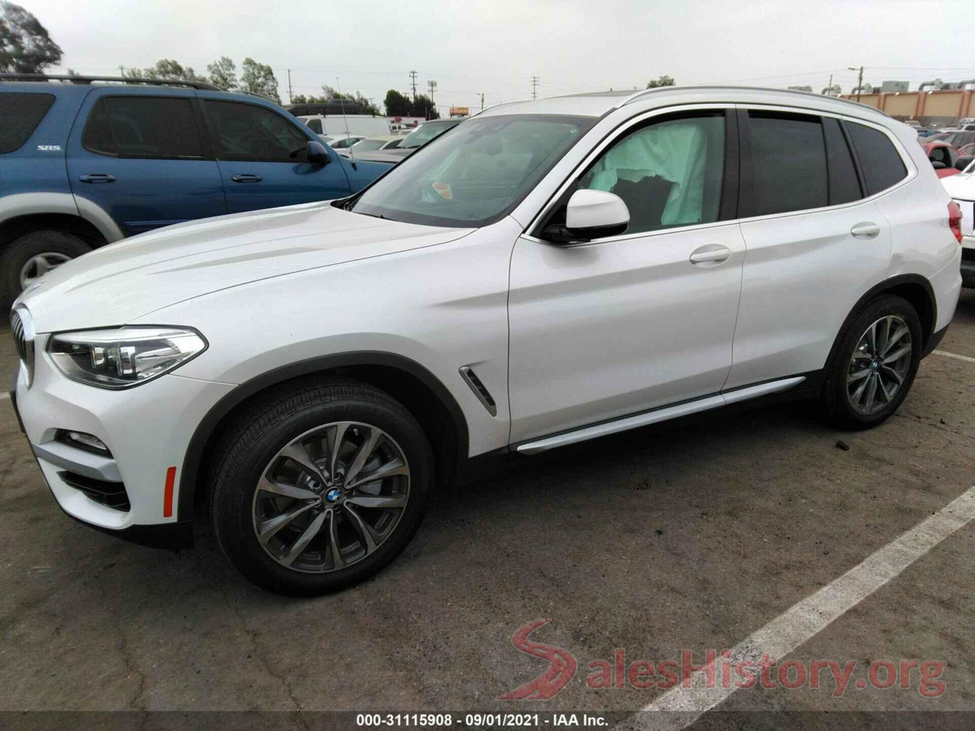 5UXTR9C53KLP94992 2019 BMW X3