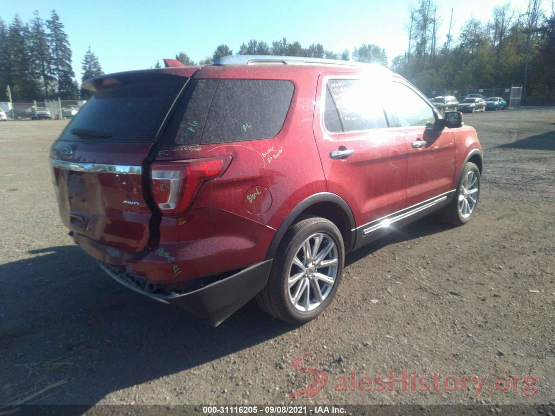 1FM5K8F84GGA45418 2016 FORD EXPLORER