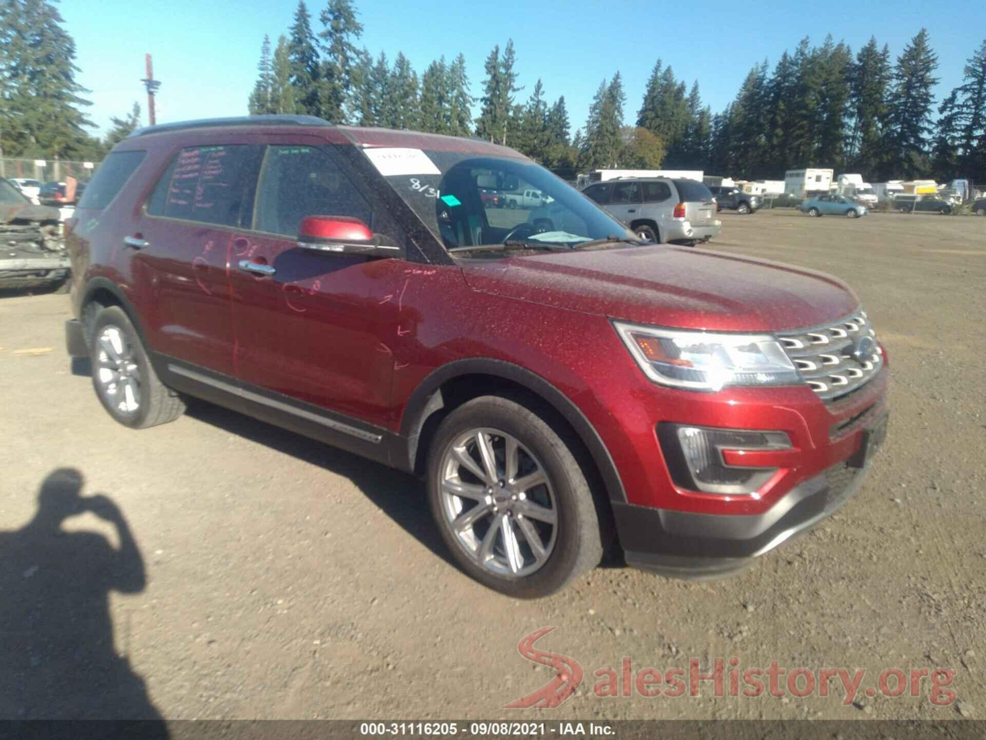 1FM5K8F84GGA45418 2016 FORD EXPLORER