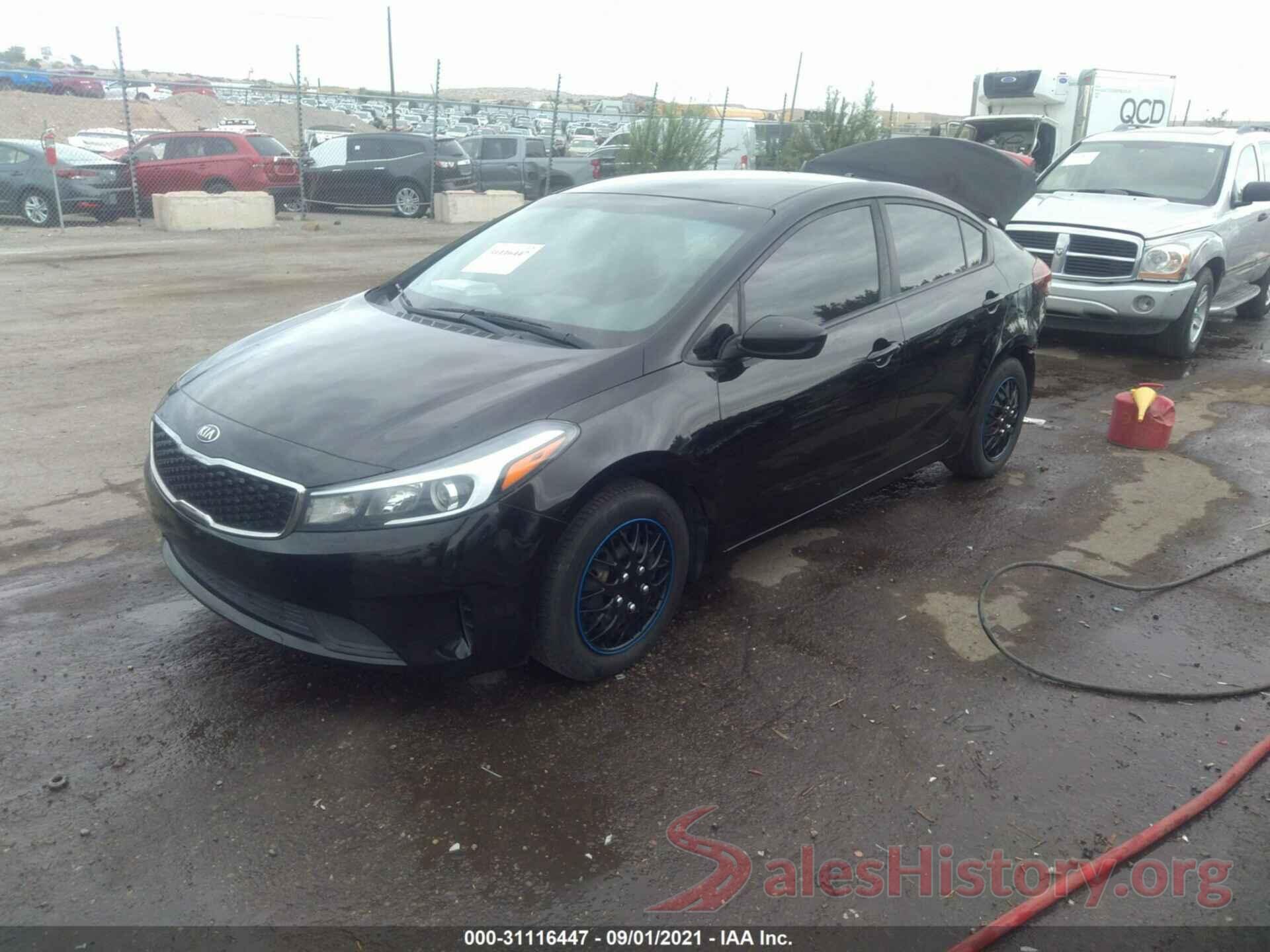 3KPFK4A79HE029264 2017 KIA FORTE