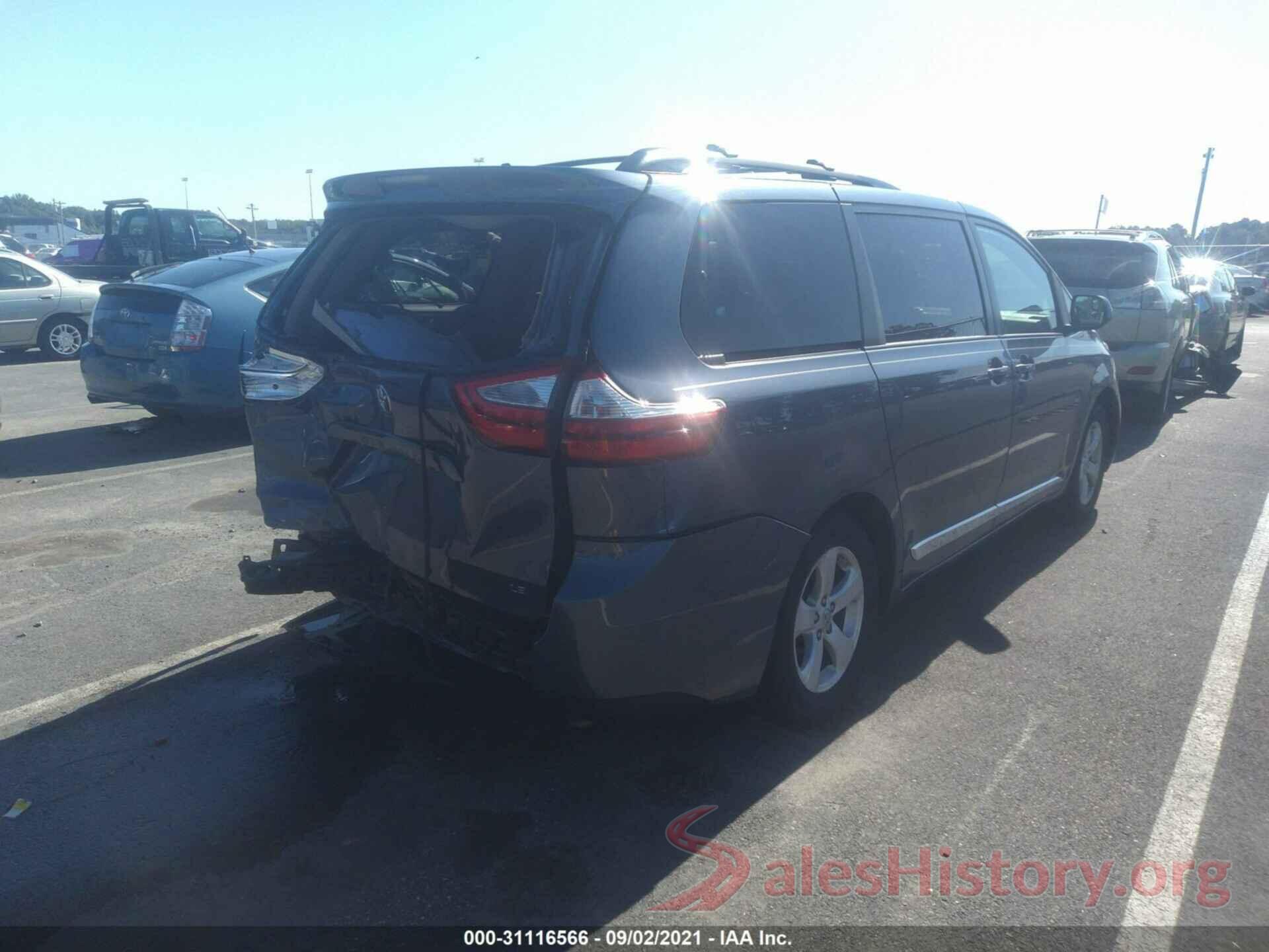 5TDKK3DCXGS702830 2016 TOYOTA SIENNA