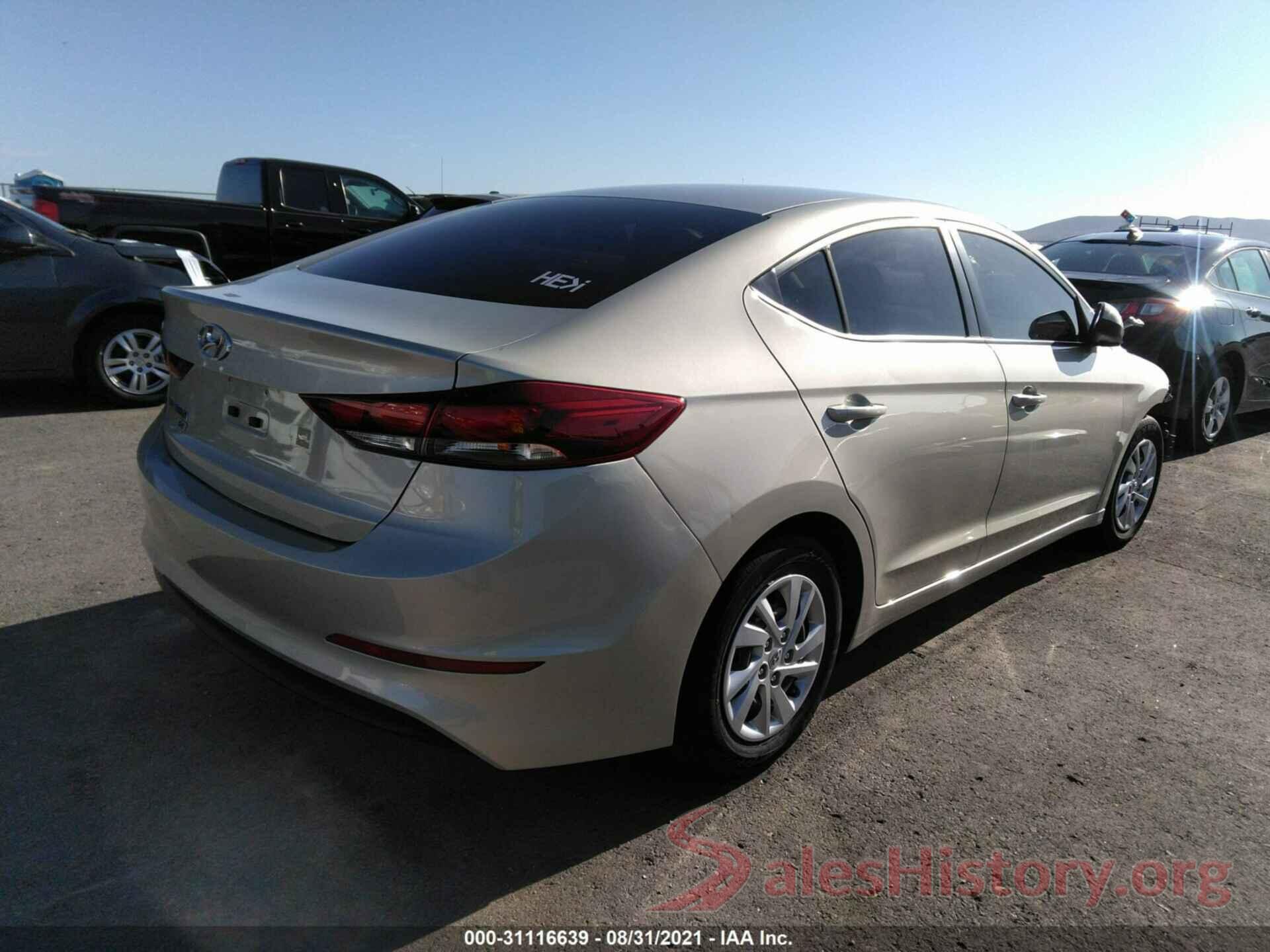 5NPD74LF1JH308982 2018 HYUNDAI ELANTRA