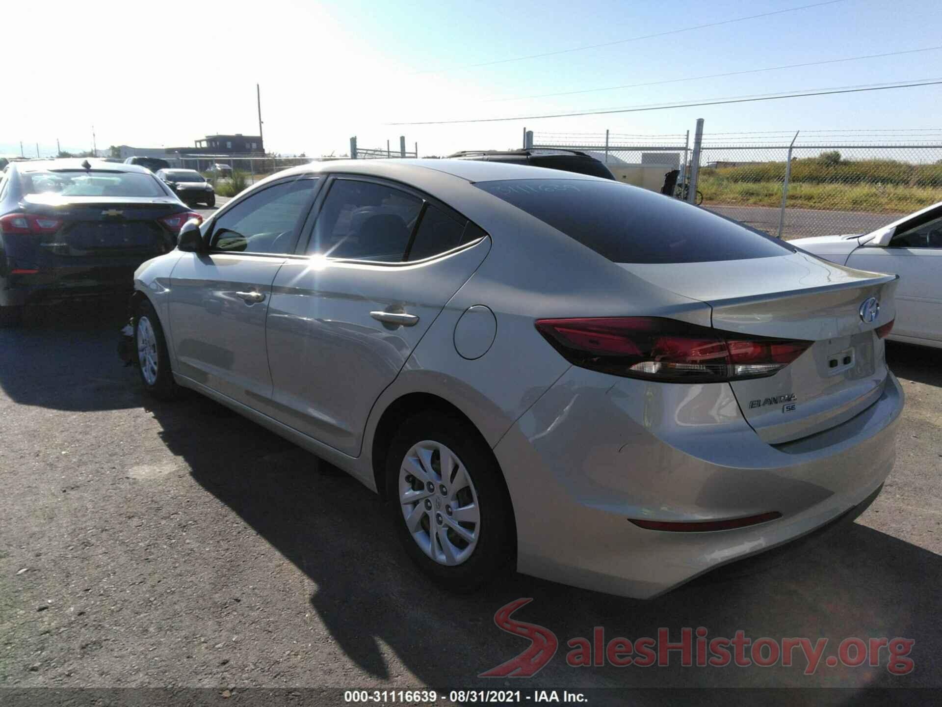 5NPD74LF1JH308982 2018 HYUNDAI ELANTRA