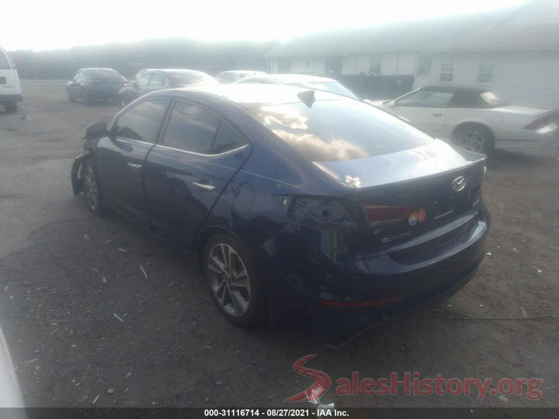 5NPD84LF7HH051172 2017 HYUNDAI ELANTRA