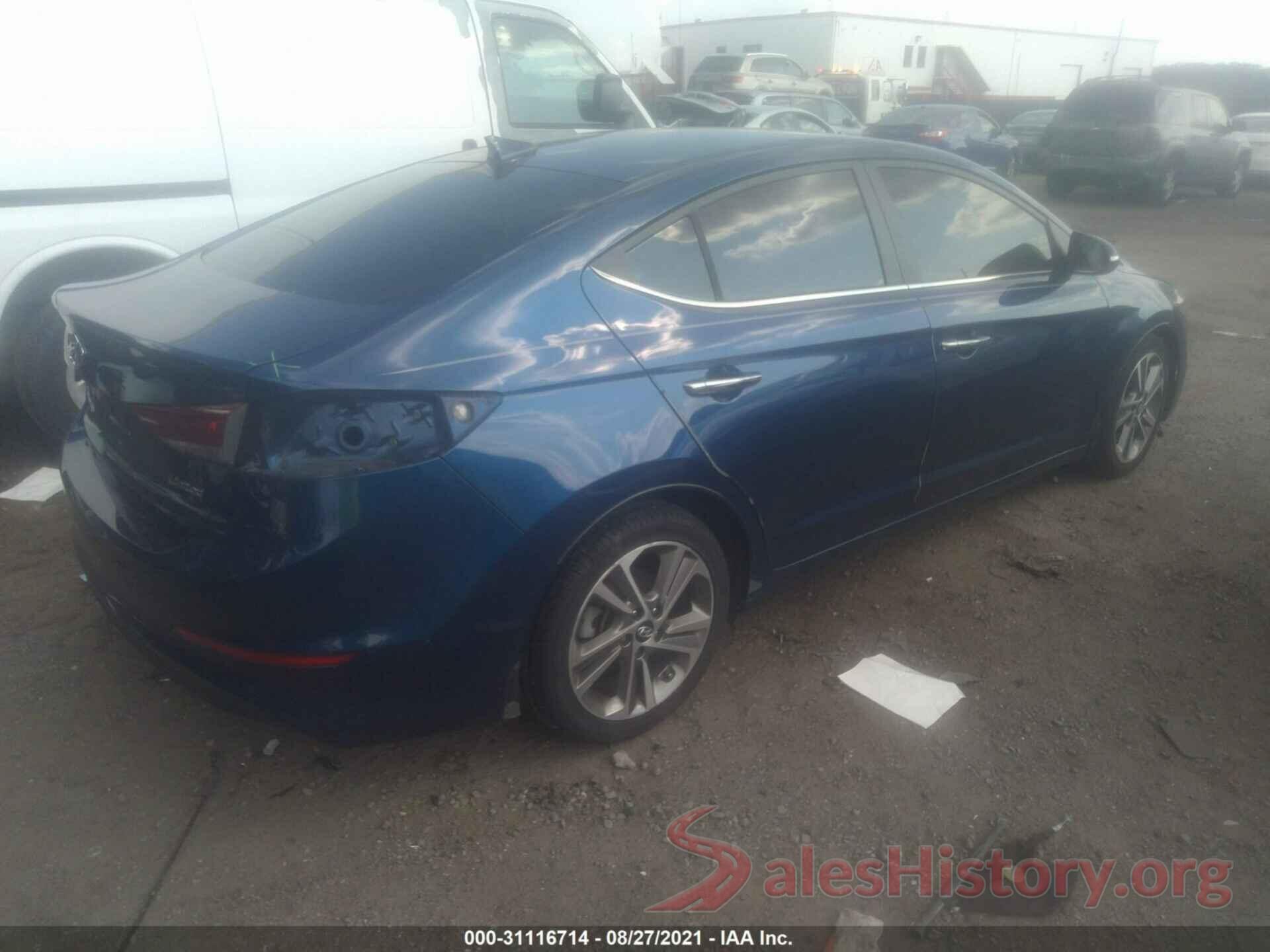 5NPD84LF7HH051172 2017 HYUNDAI ELANTRA