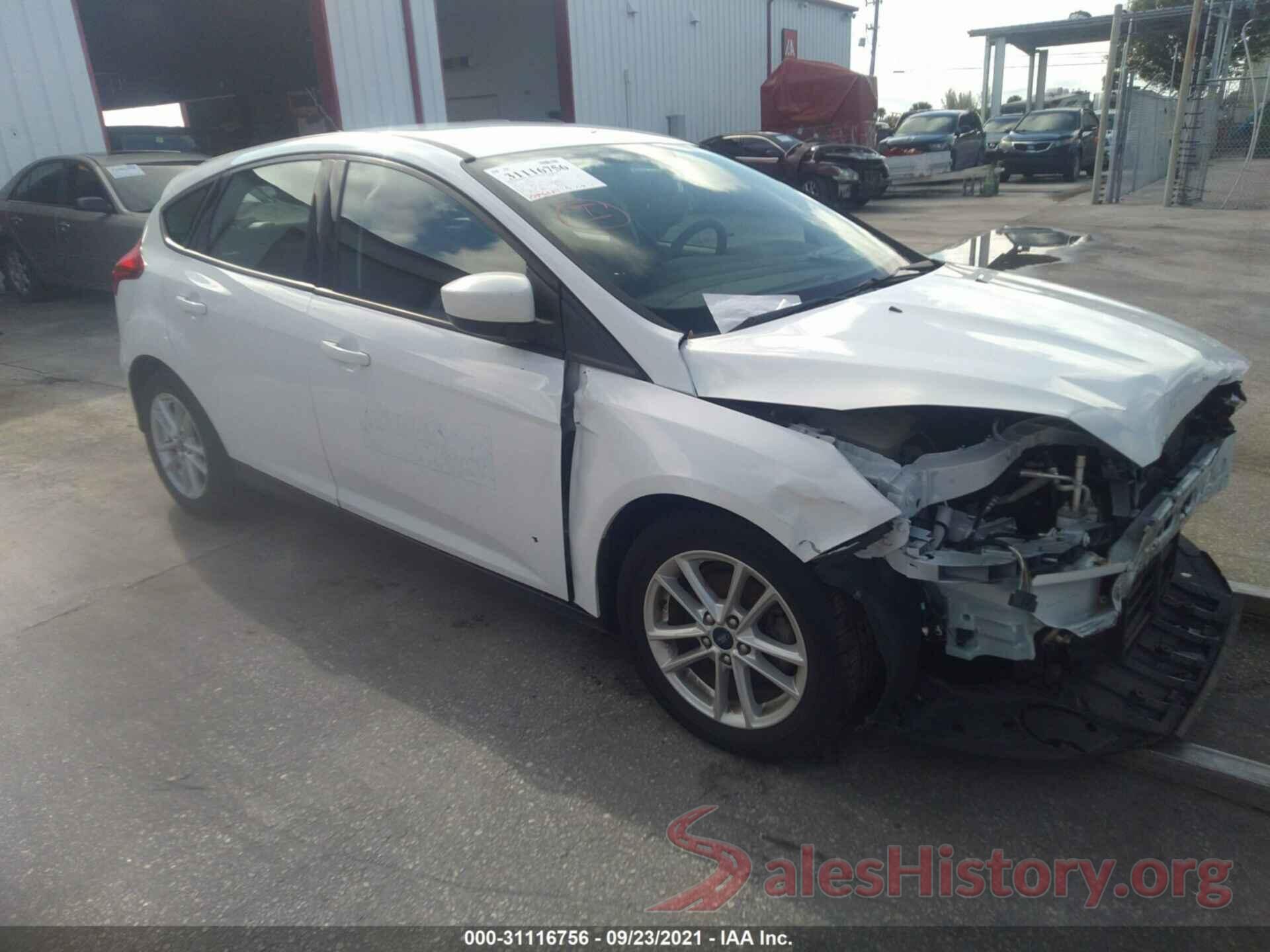 1FADP3K28JL300016 2018 FORD FOCUS