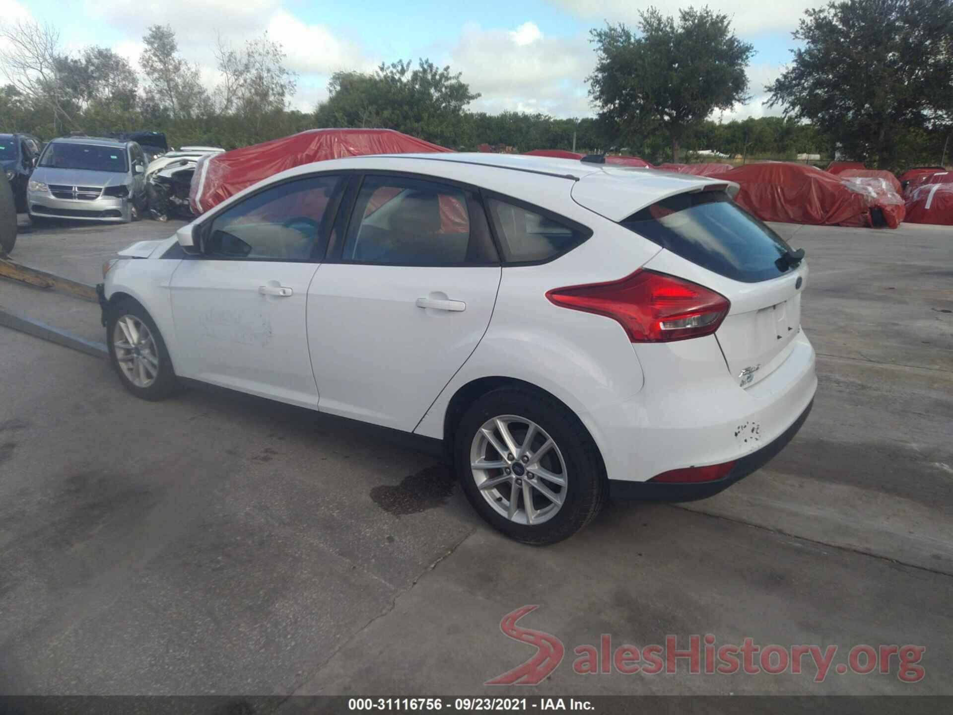 1FADP3K28JL300016 2018 FORD FOCUS