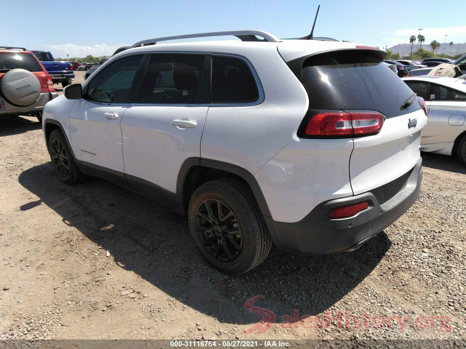 1C4PJLCB8HW586627 2017 JEEP CHEROKEE