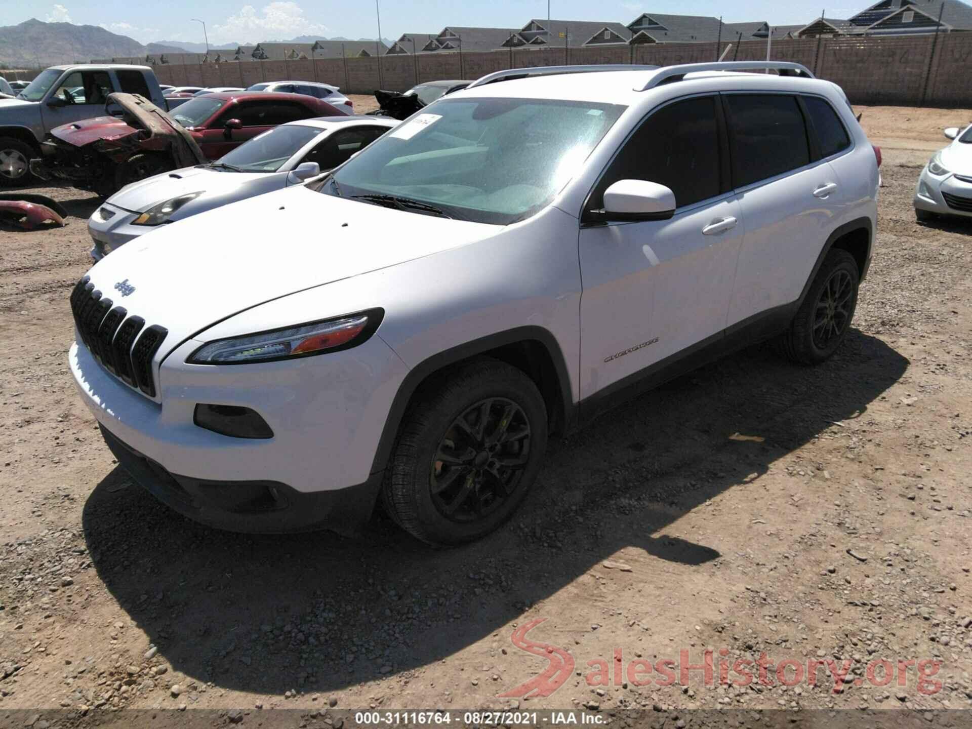 1C4PJLCB8HW586627 2017 JEEP CHEROKEE