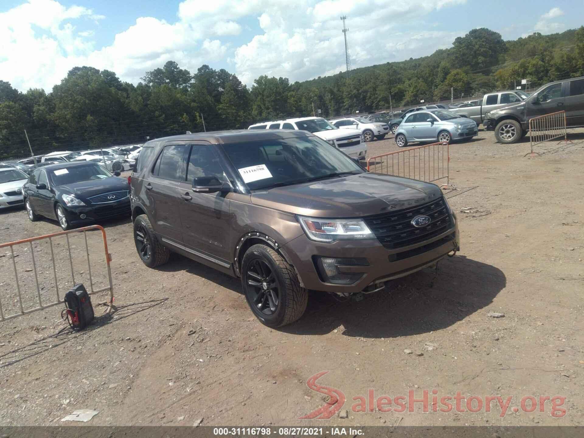 1FM5K7D85GGA78974 2016 FORD EXPLORER