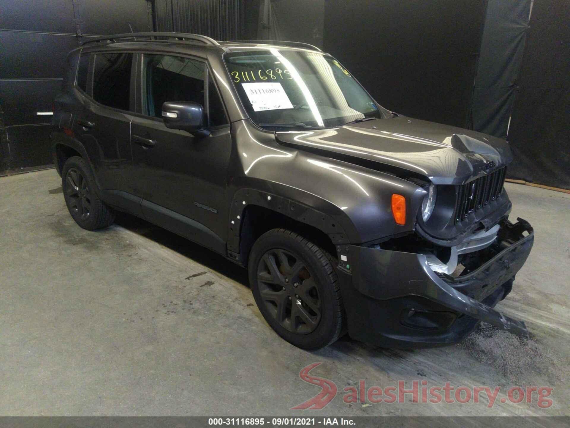 ZACCJBBB0HPE64173 2017 JEEP RENEGADE