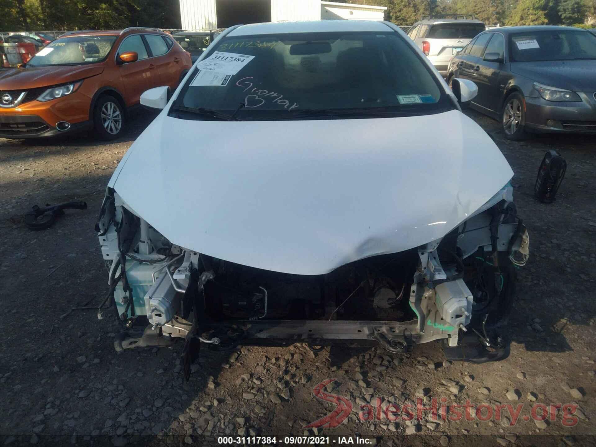 5YFBURHE3GP414942 2016 TOYOTA COROLLA