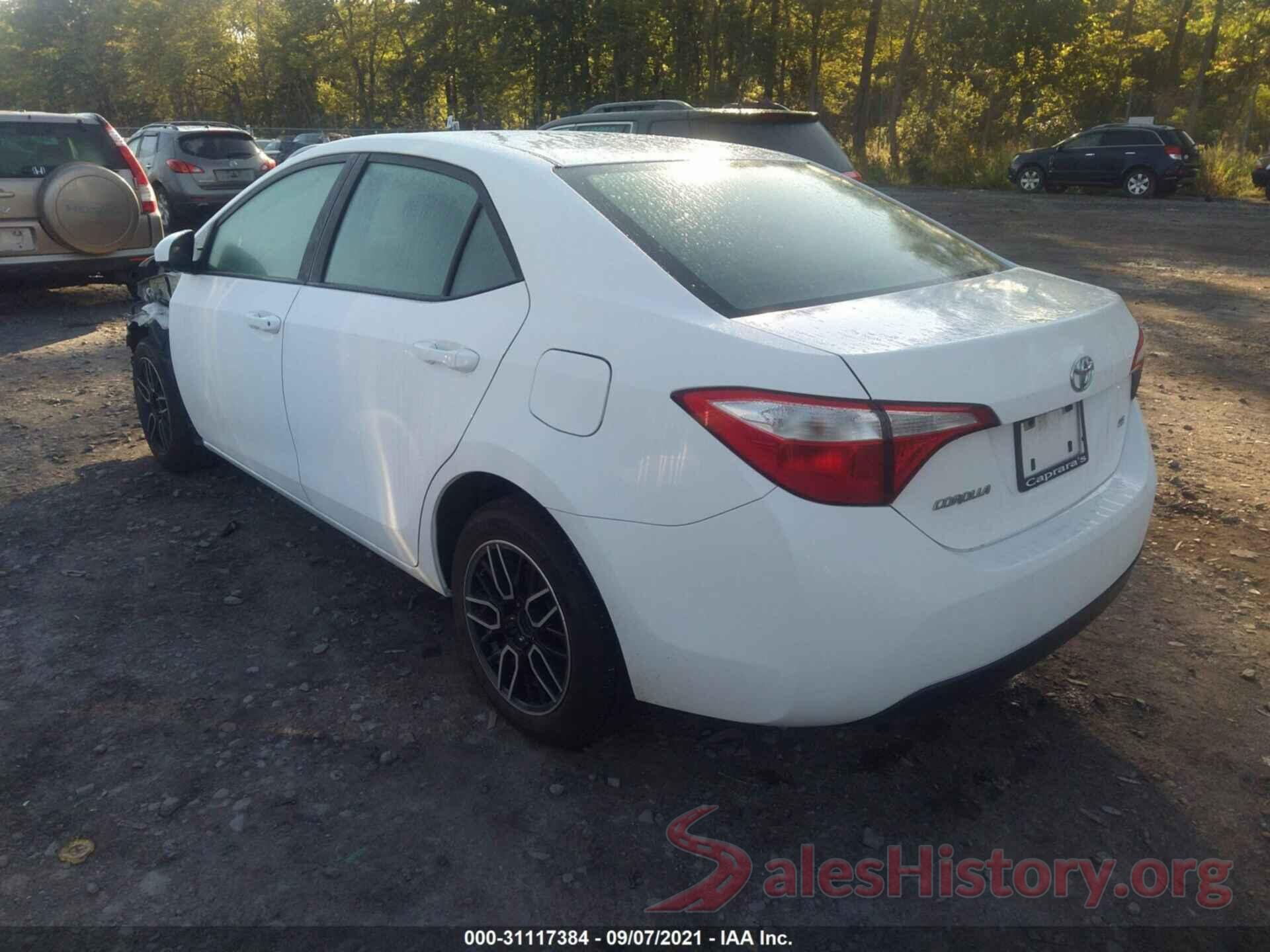 5YFBURHE3GP414942 2016 TOYOTA COROLLA