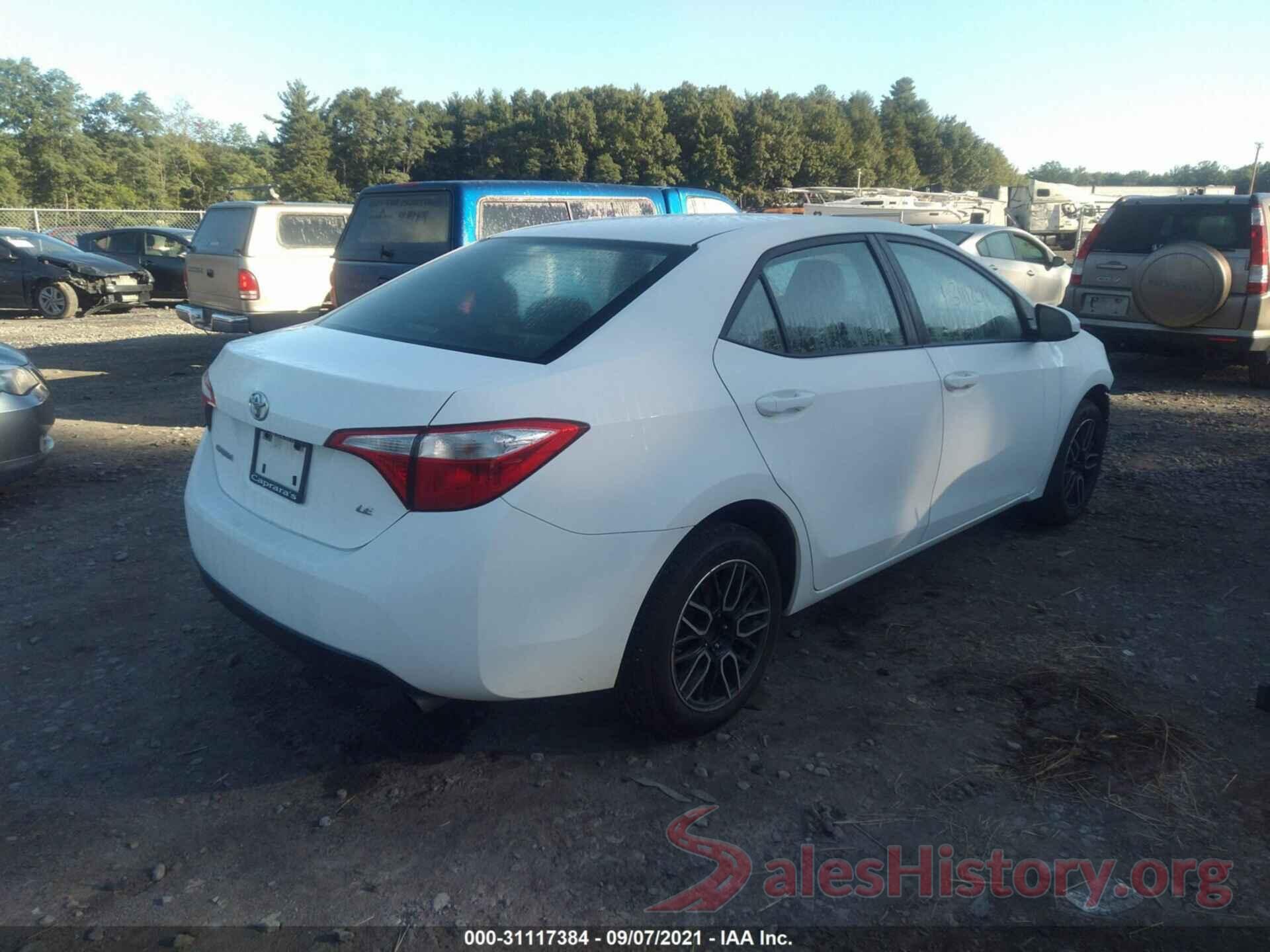 5YFBURHE3GP414942 2016 TOYOTA COROLLA