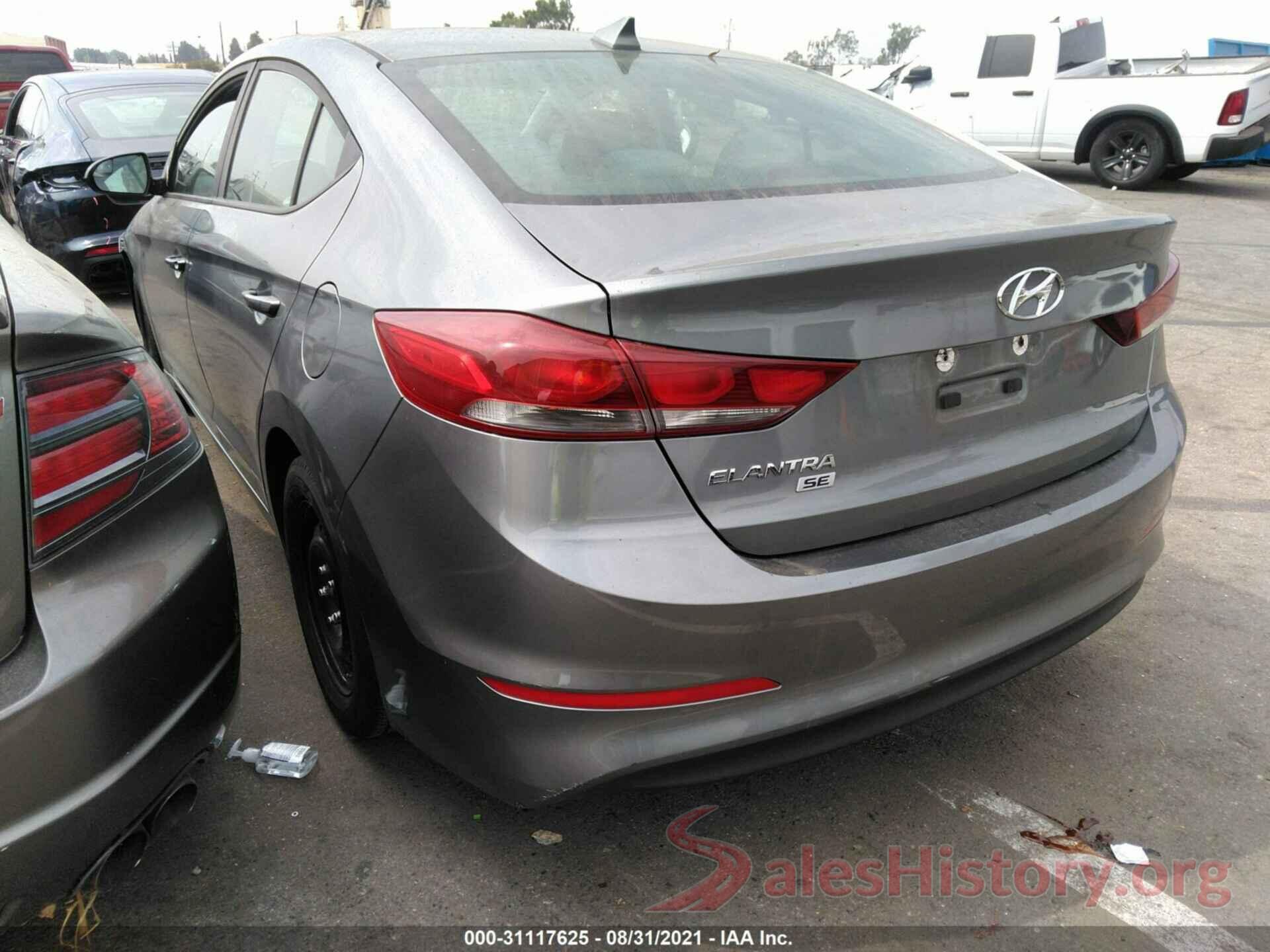 KMHD74LF2HU092765 2017 HYUNDAI ELANTRA