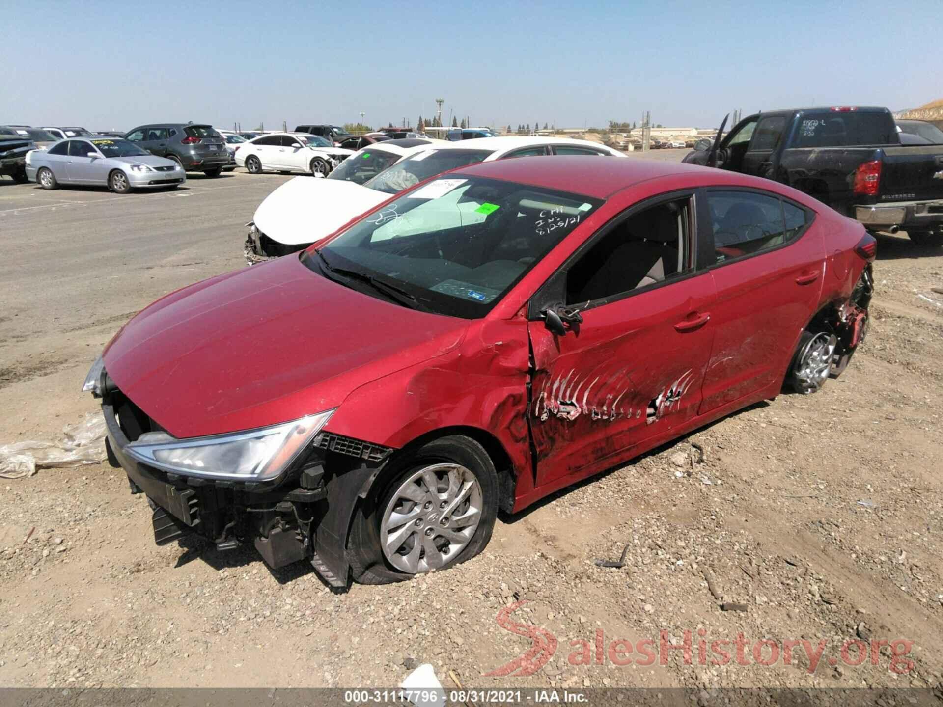 KMHD74LF2KU846982 2019 HYUNDAI ELANTRA