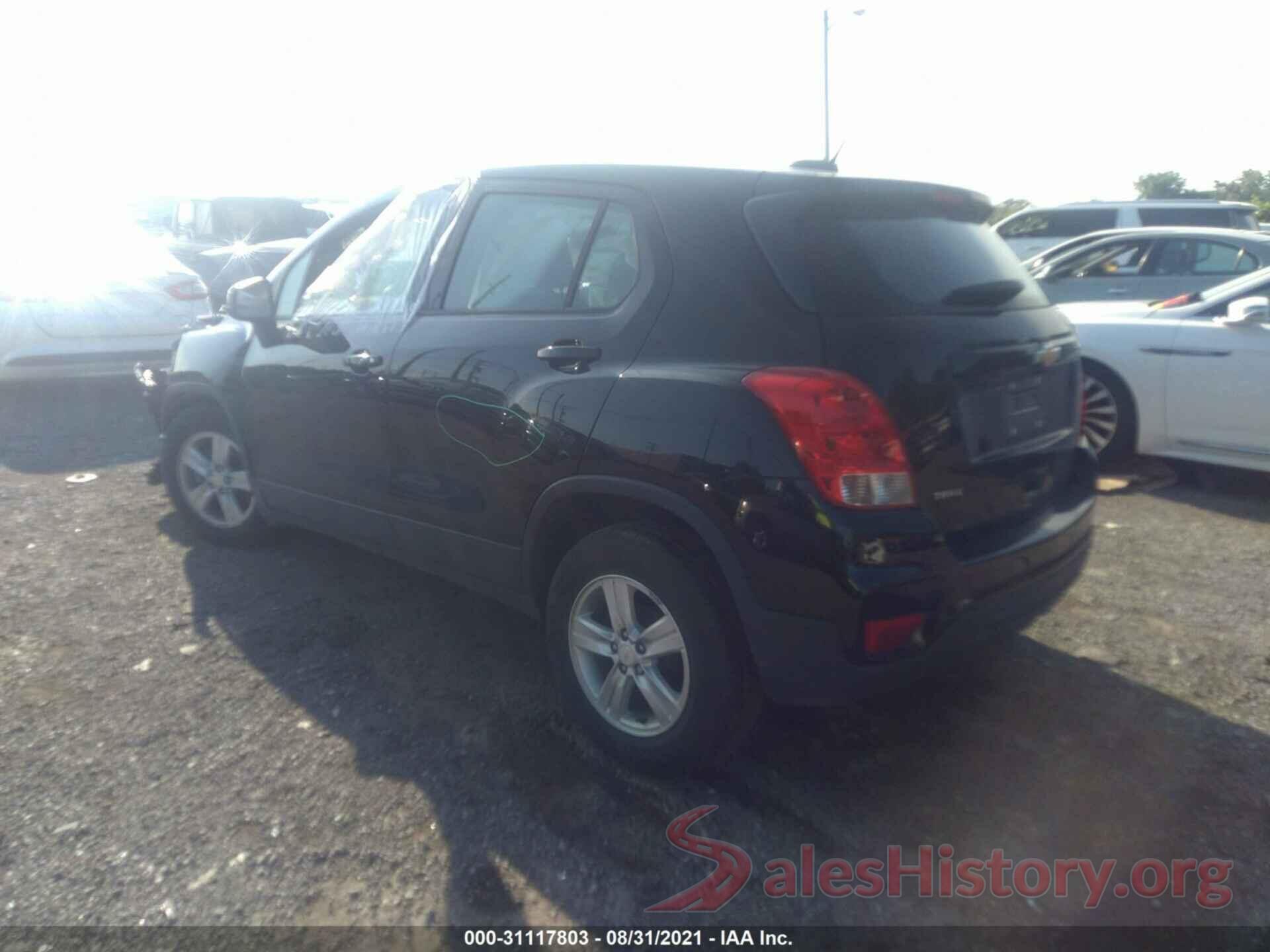 3GNCJKSB5LL109492 2020 CHEVROLET TRAX