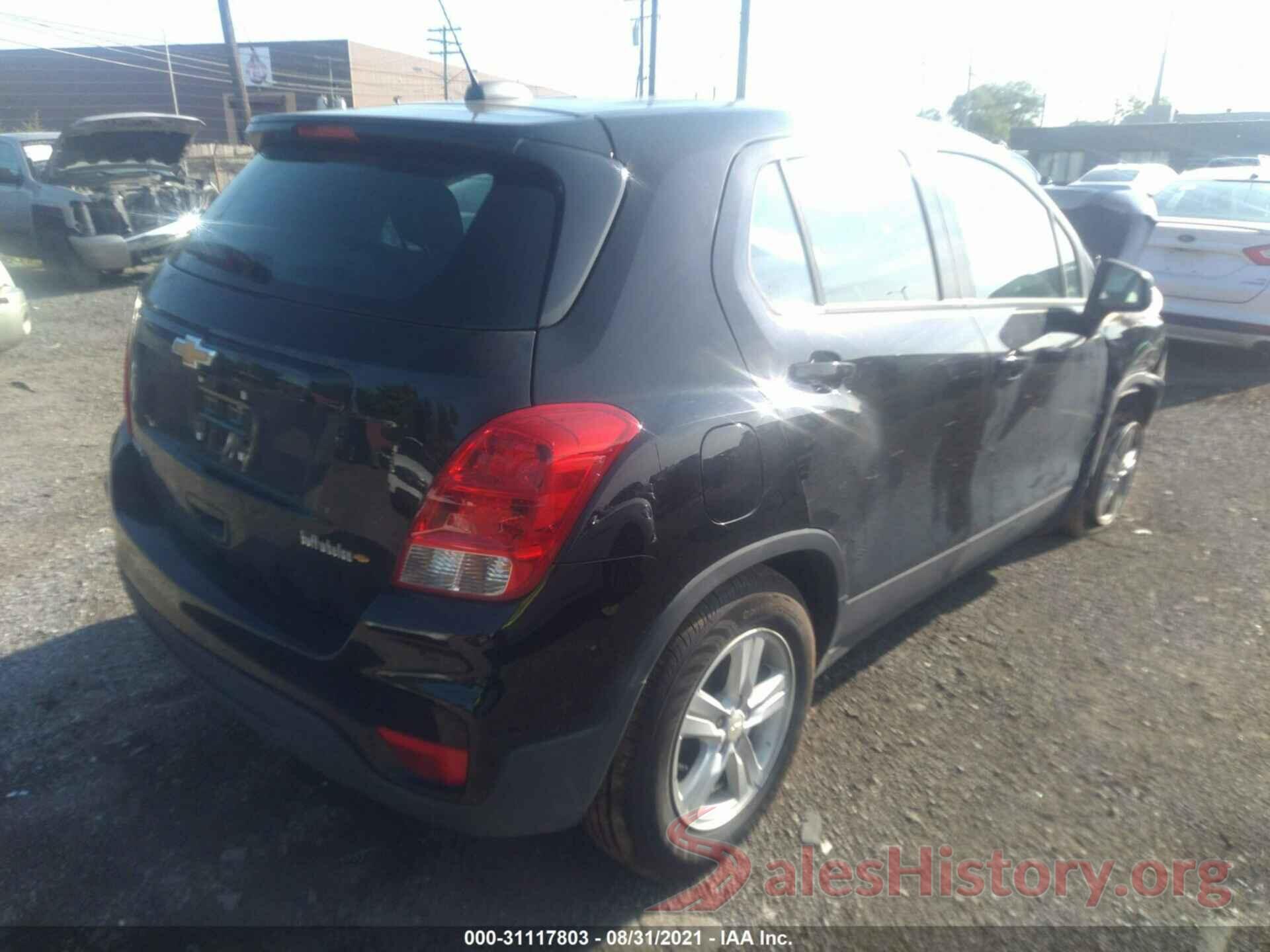 3GNCJKSB5LL109492 2020 CHEVROLET TRAX