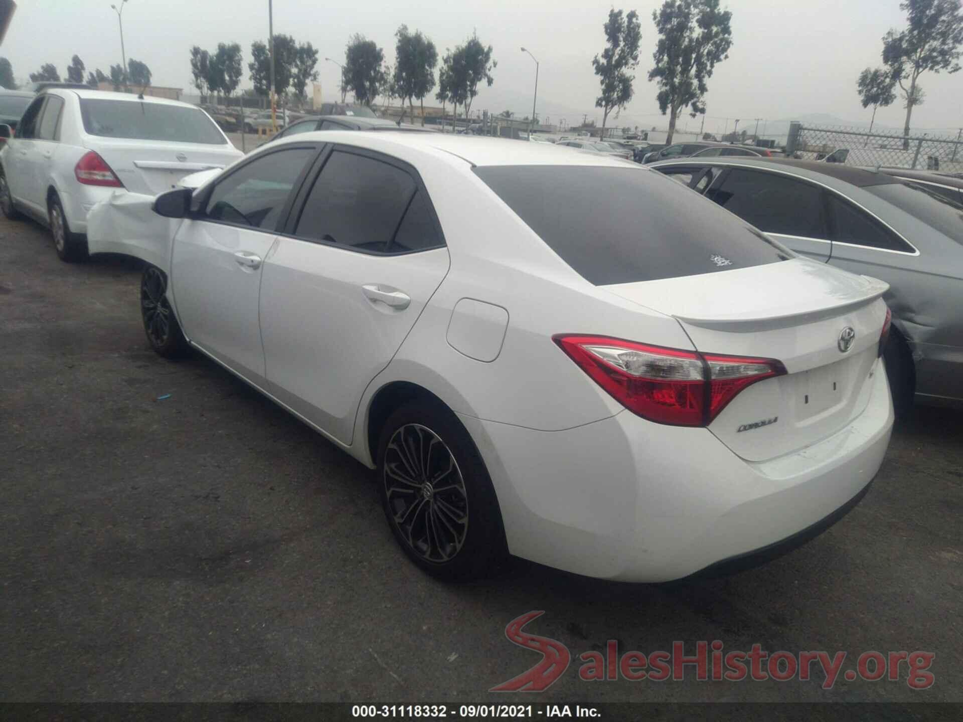 5YFBURHE6GP437986 2016 TOYOTA COROLLA