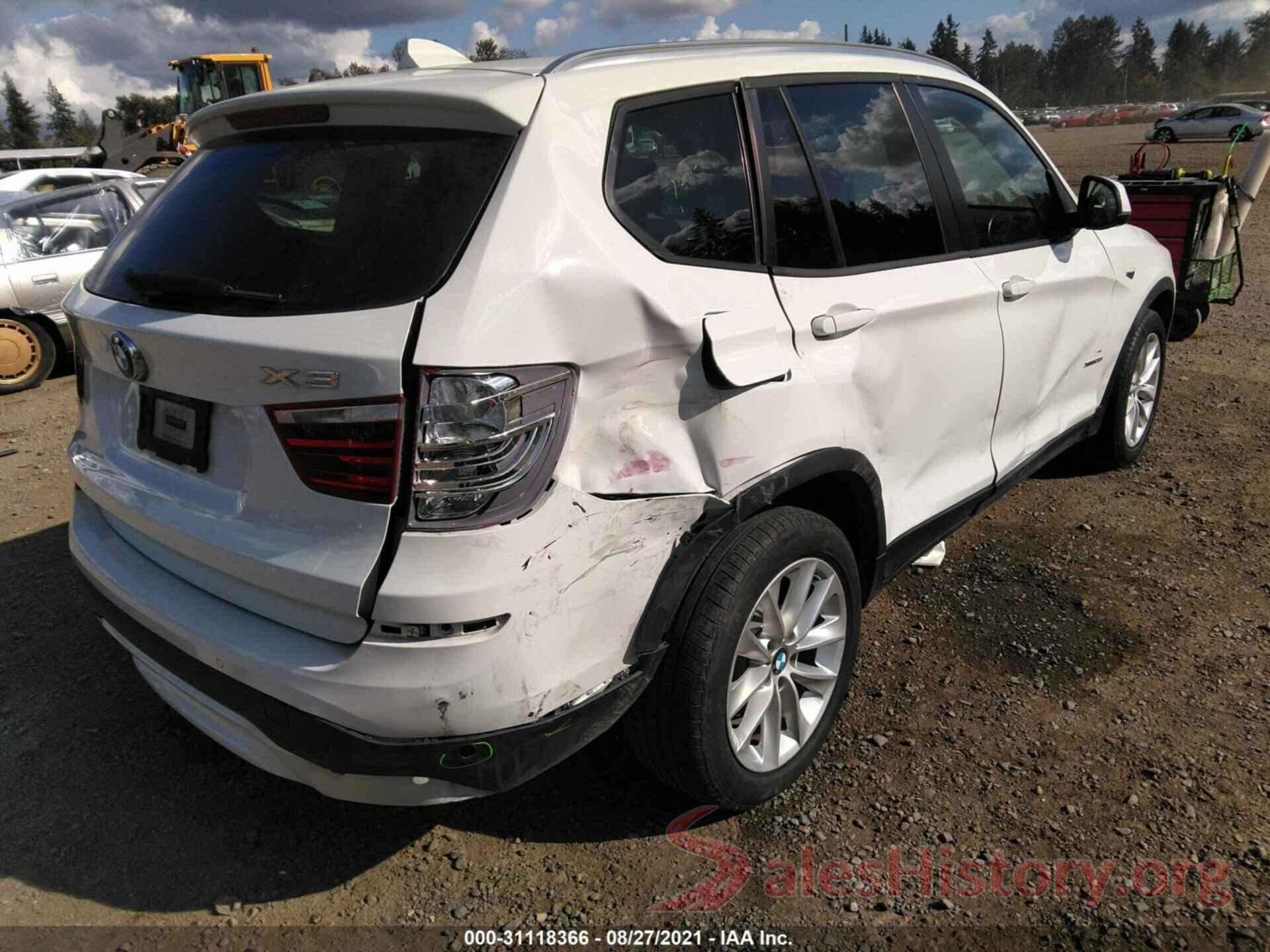 5UXWX9C59G0D69856 2016 BMW X3