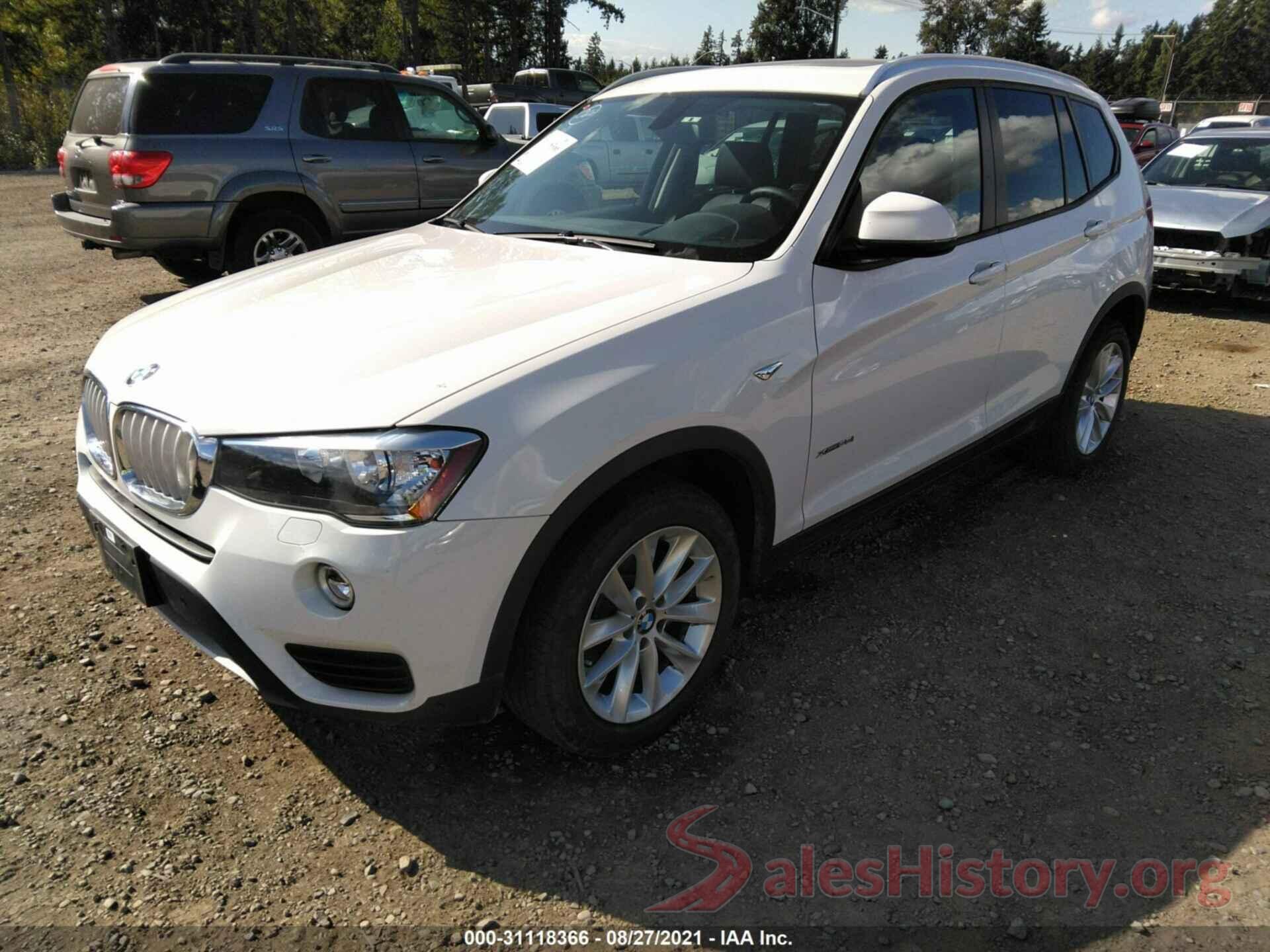 5UXWX9C59G0D69856 2016 BMW X3