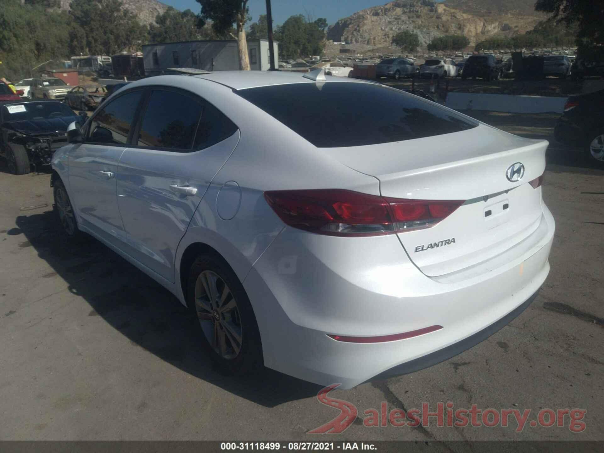 5NPD84LF6JH308828 2018 HYUNDAI ELANTRA