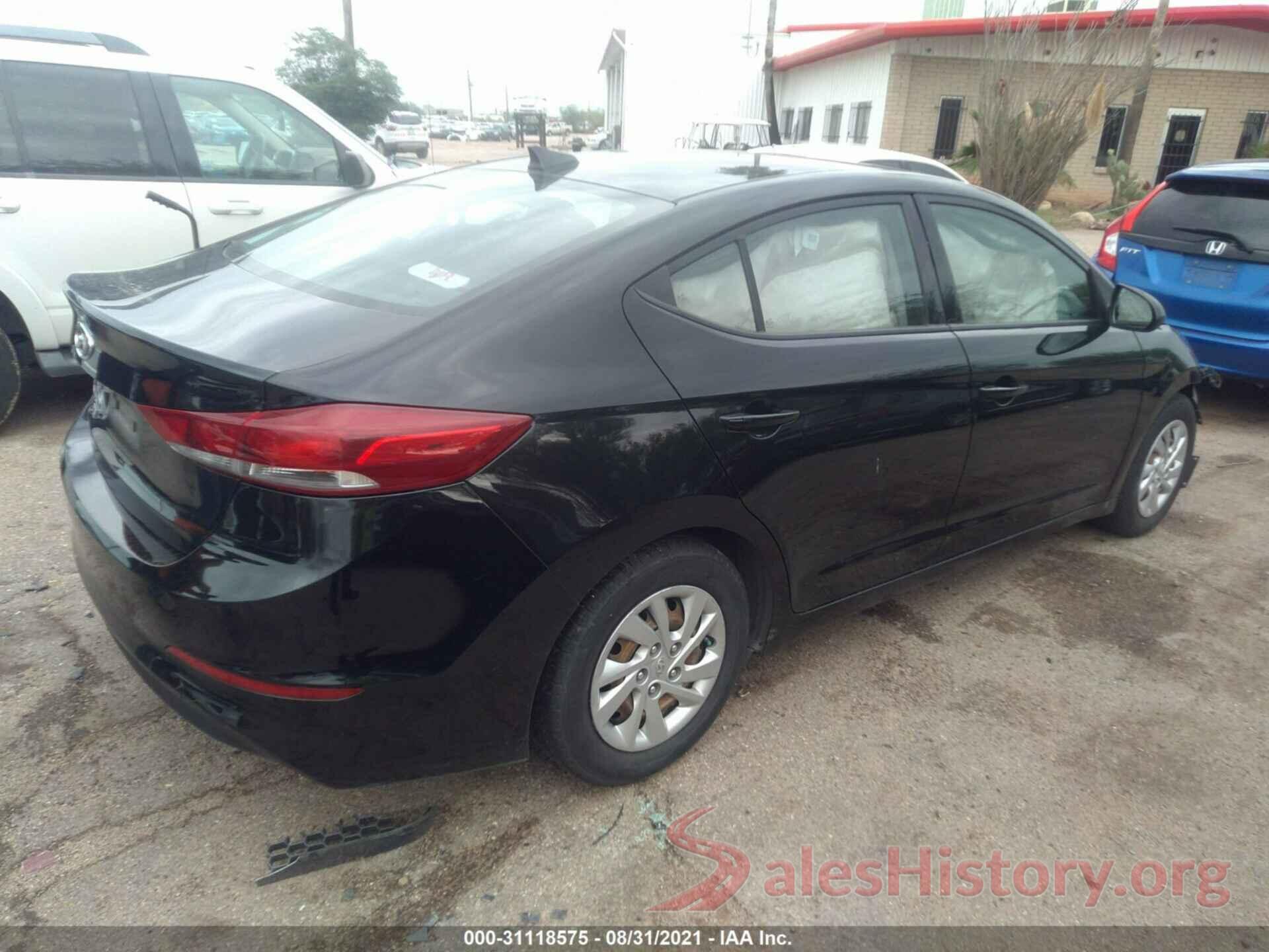 5NPD74LF7HH092565 2017 HYUNDAI ELANTRA