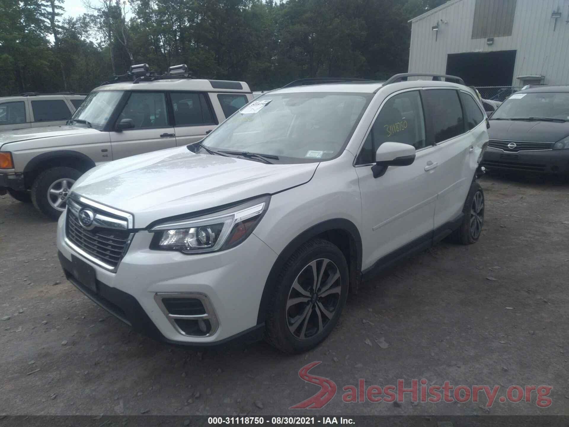 JF2SKAUC7KH503656 2019 SUBARU FORESTER