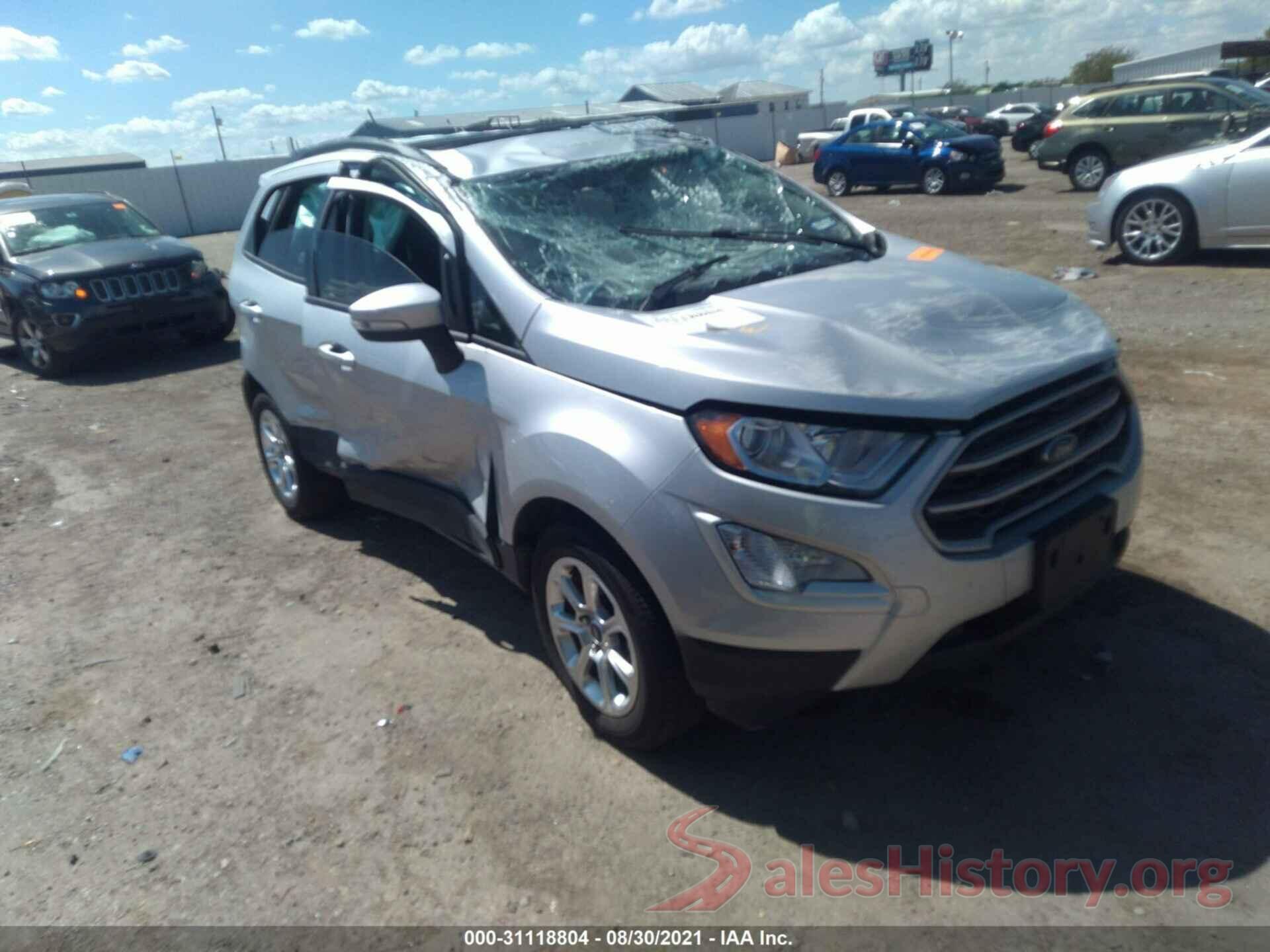 MAJ3S2GE2MC396799 2021 FORD ECOSPORT