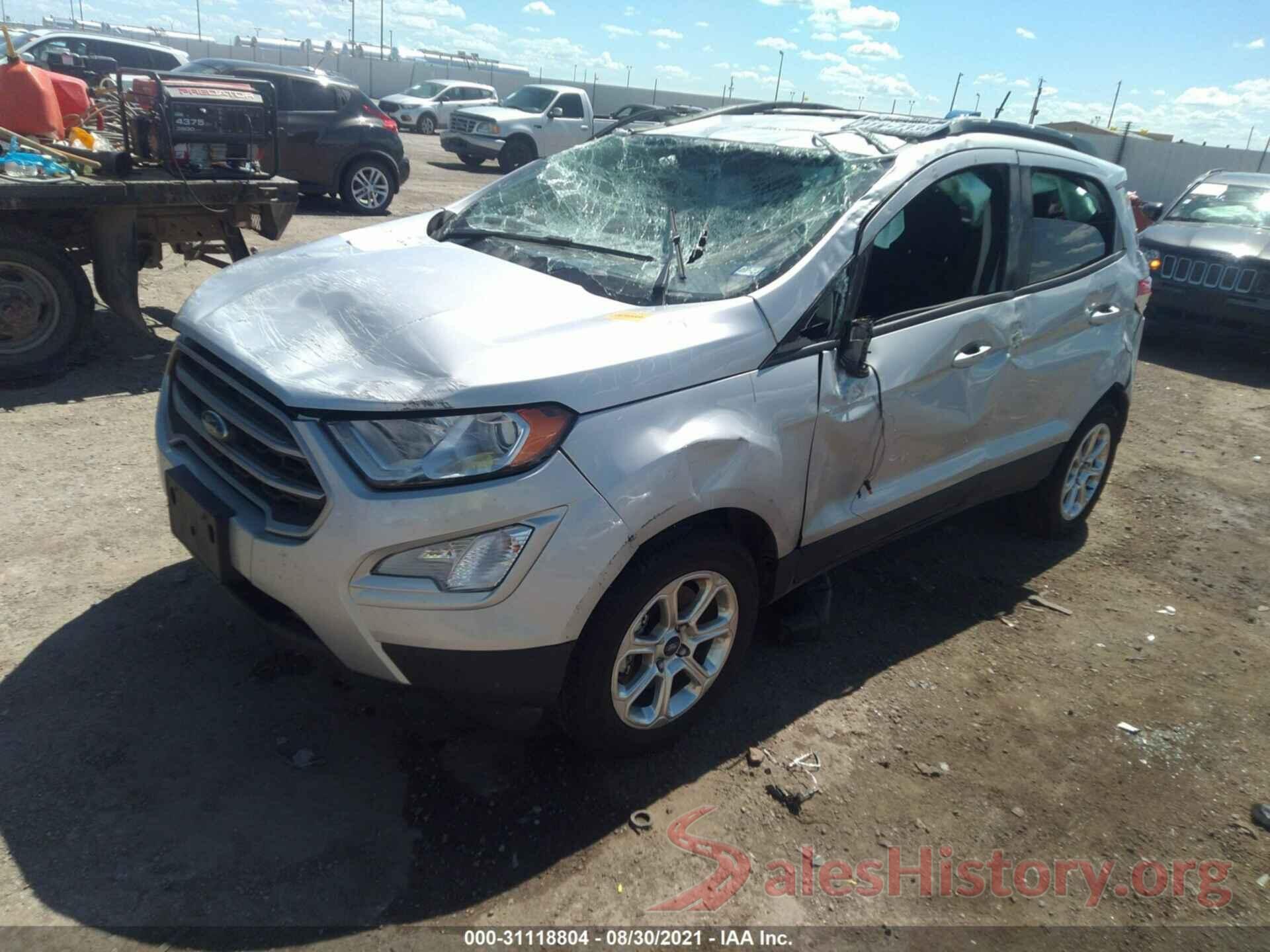 MAJ3S2GE2MC396799 2021 FORD ECOSPORT