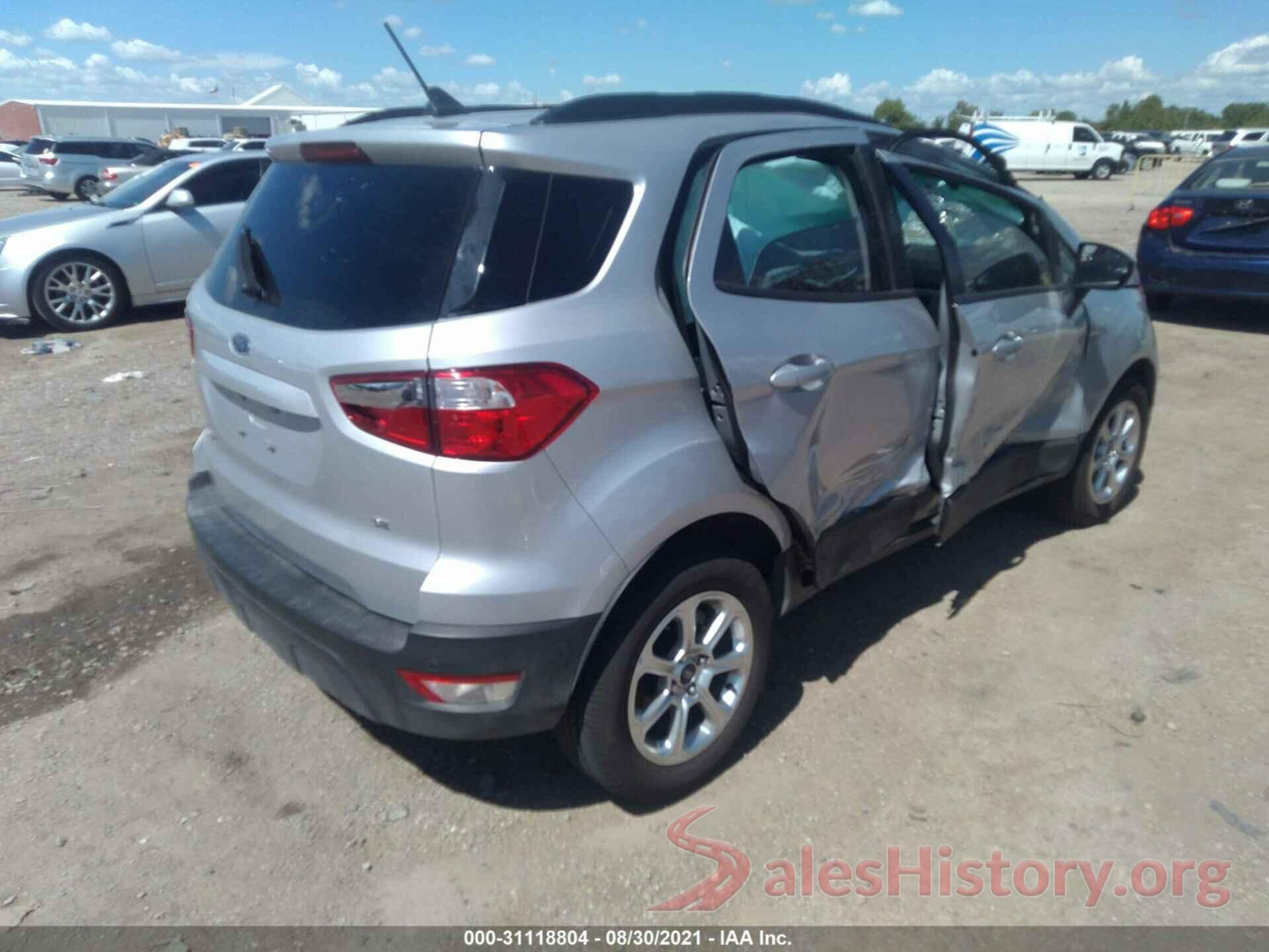 MAJ3S2GE2MC396799 2021 FORD ECOSPORT