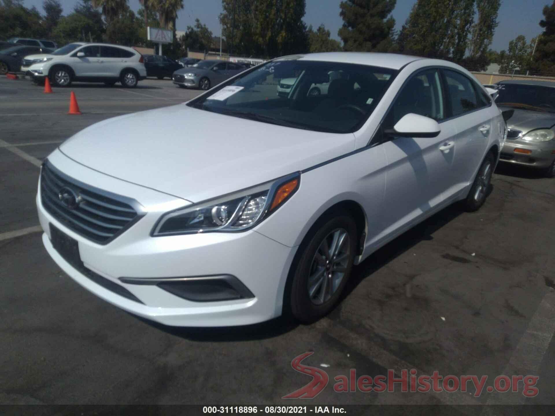 5NPE24AF2GH384807 2016 HYUNDAI SONATA